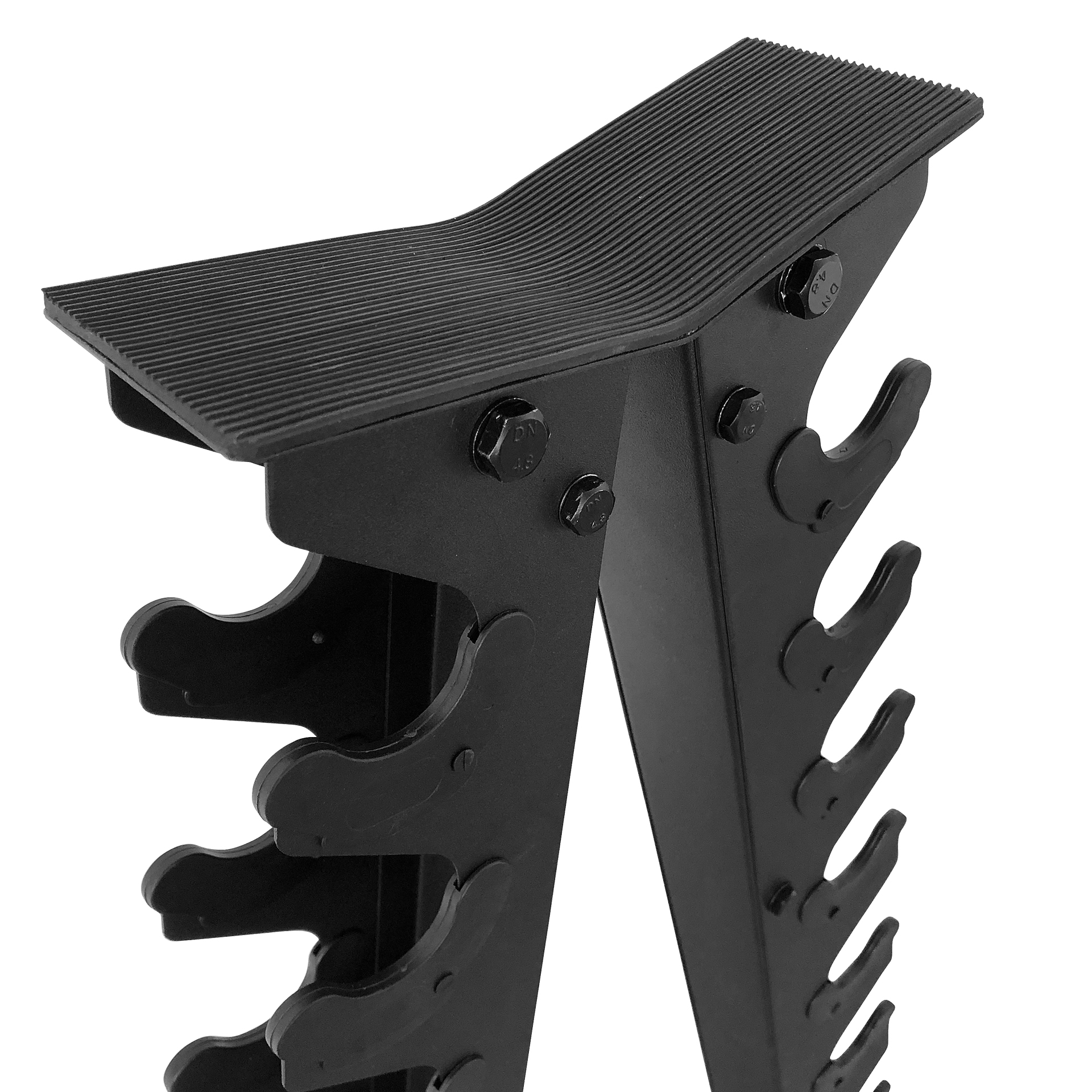 PB Strong Kurzhantelpyramide 10 Paar schwarz PB Strong Kurzhantelpyramide 10 Paar schwarz