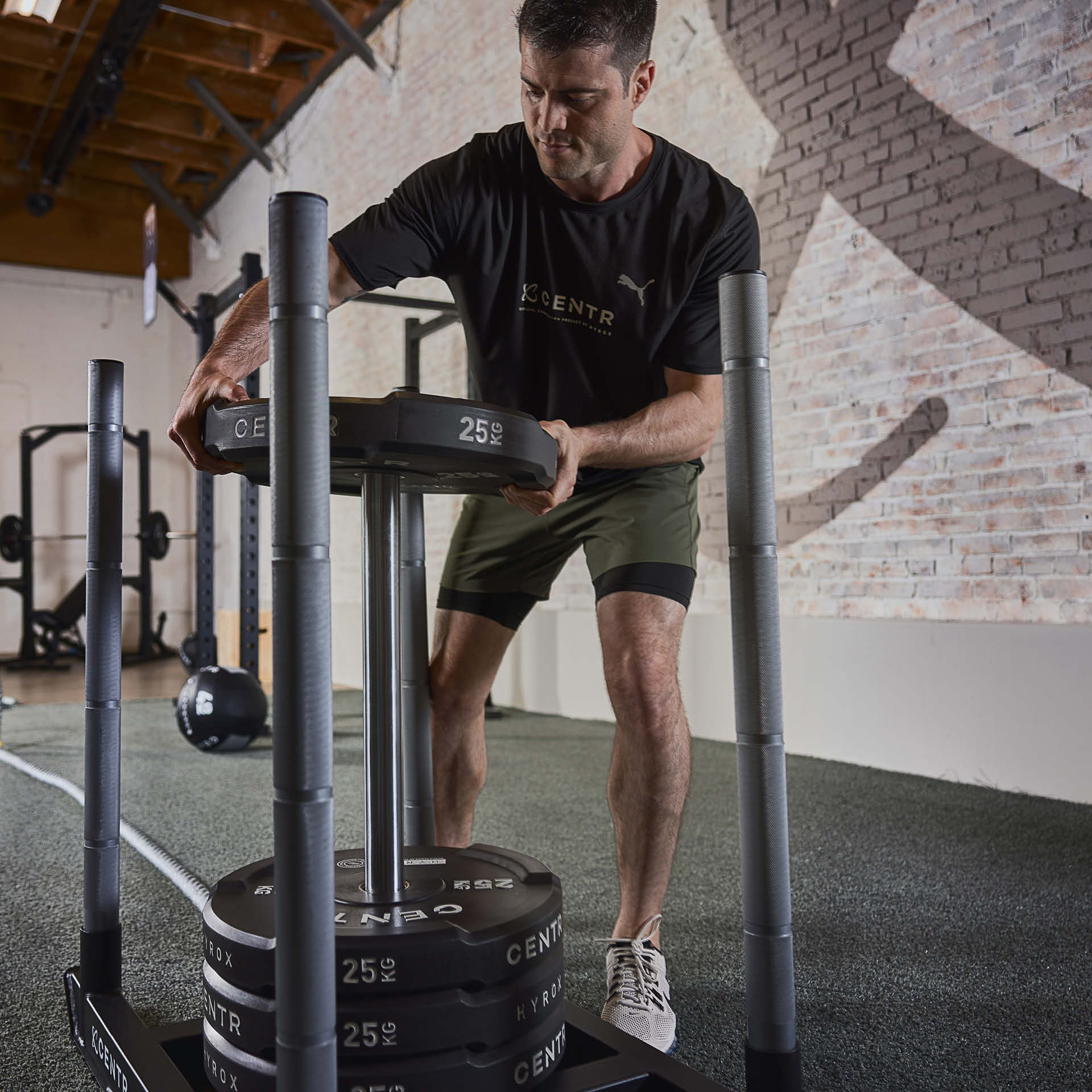 CENTR x HYROX Competition Edge Bumper Plate (Stk) 25 kg CENTR x HYROX Competition Edge Bumper Plate (Stk) 25 kg