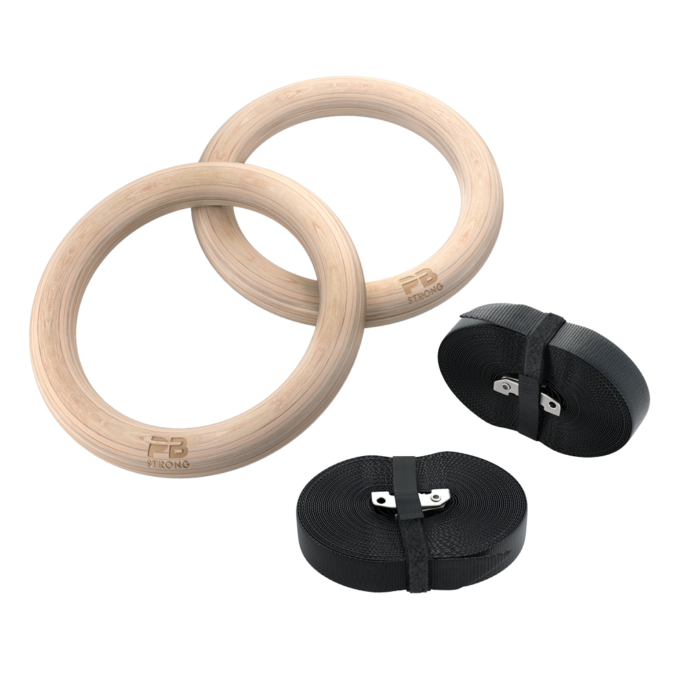 PB Strong Turnringe Holz (Paar) PB Strong Turnringe Holz (Paar)