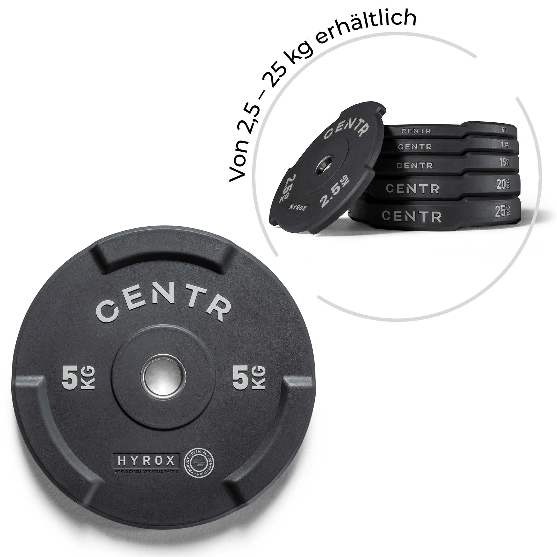 CENTR x HYROX Competition Edge Bumper Plate