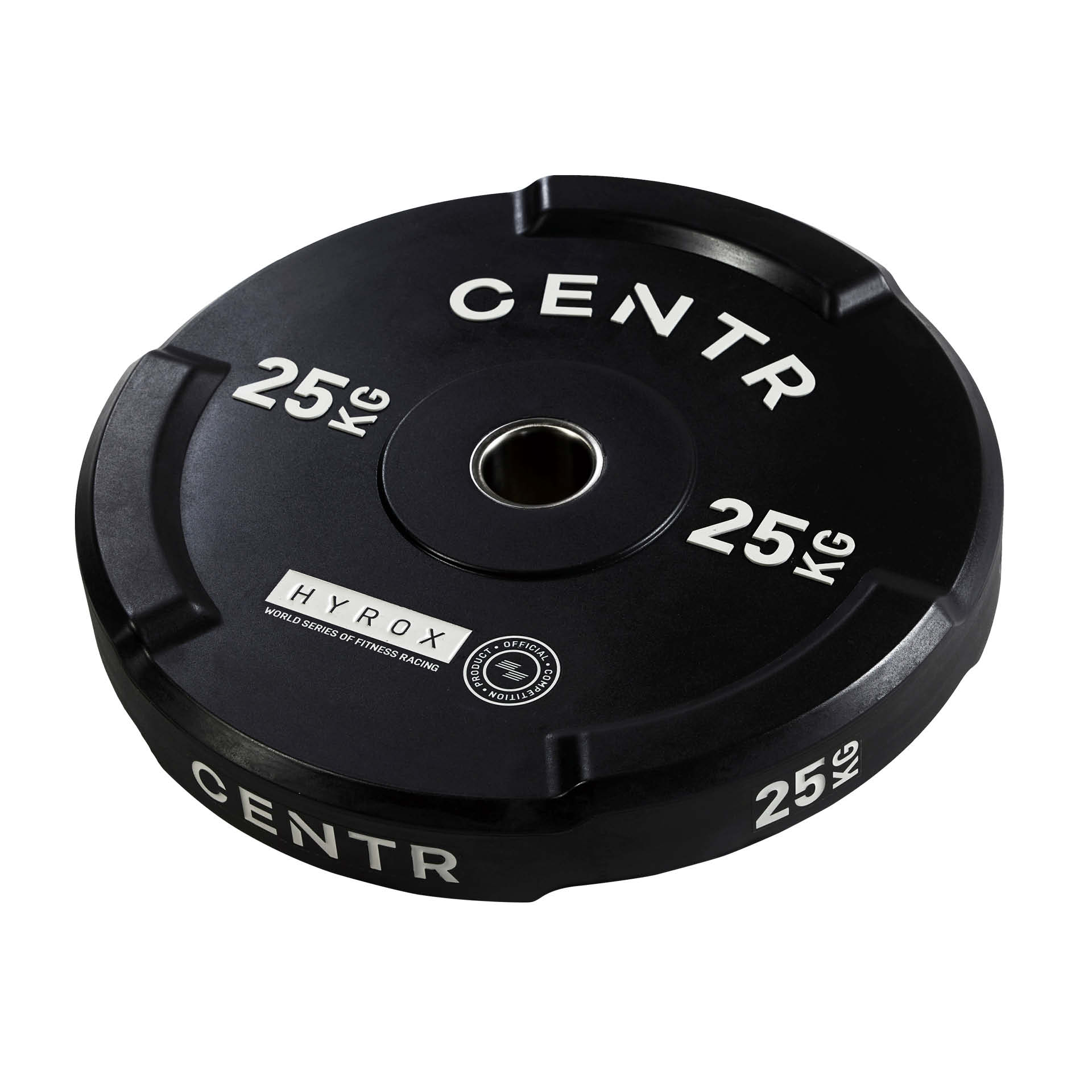 CENTR x HYROX Competition Interlocking Bumper Plate - 25 kg CENTR x HYROX Competition Interlocking Bumper Plate - 25 kg