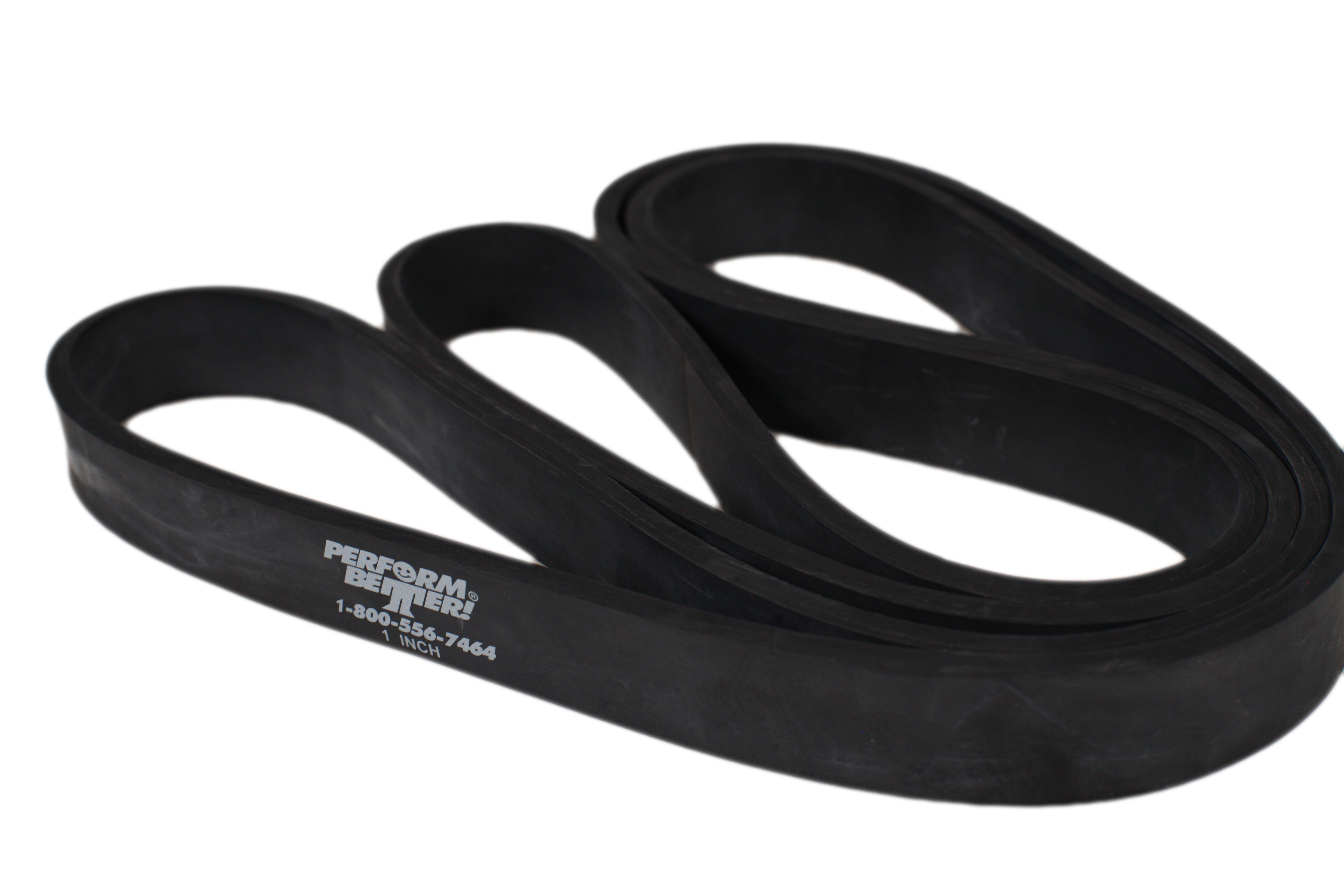 Superbands - 2,5 cm breit, 22 kg, schwarz (5mm dick) Superbands - 2,5 cm breit, 22 kg, schwarz (5mm dick)