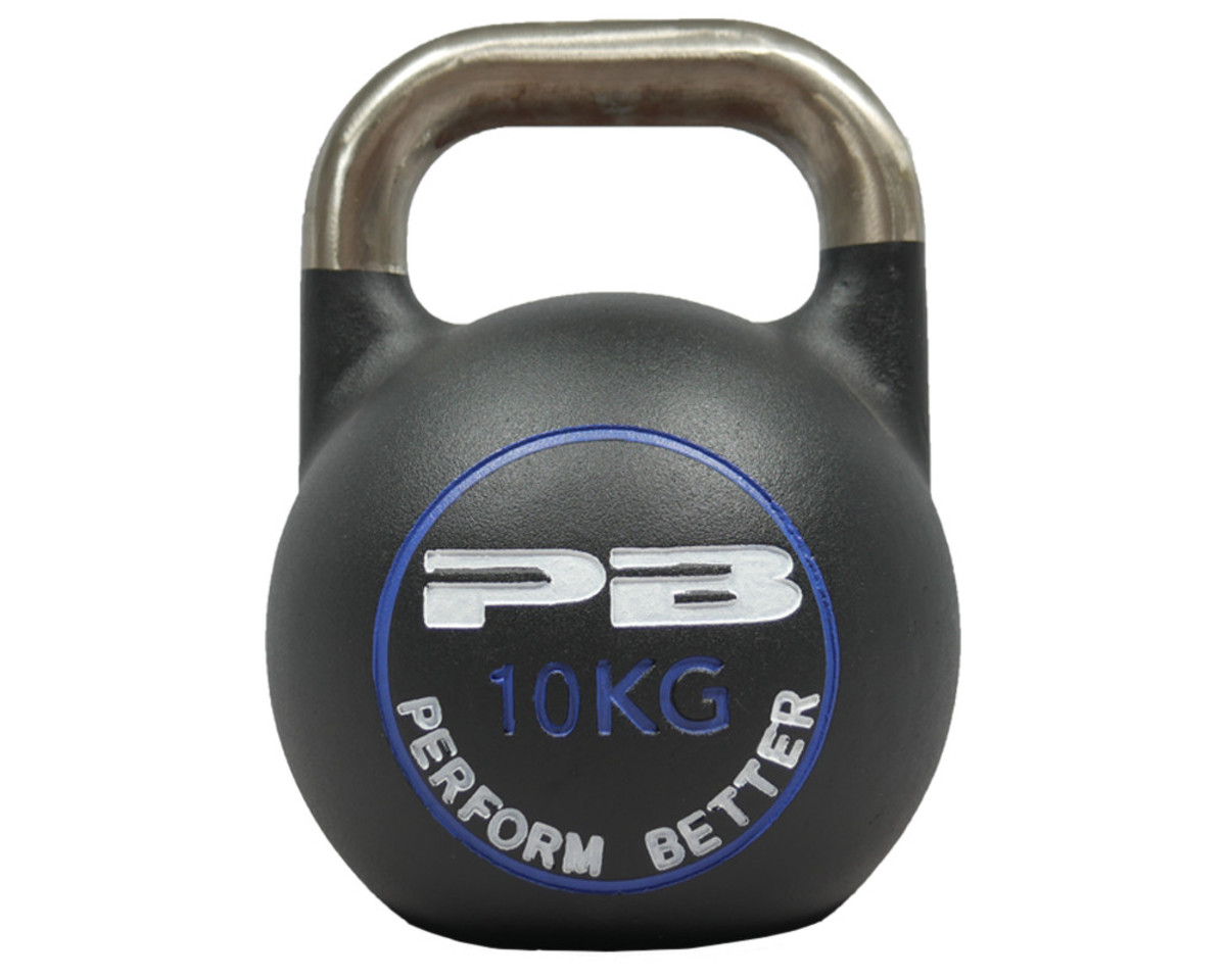 PB Competition Kettlebells - Schwarz/Hellblau 10 kg PB Competition Kettlebells - Schwarz/Hellblau 10 kg