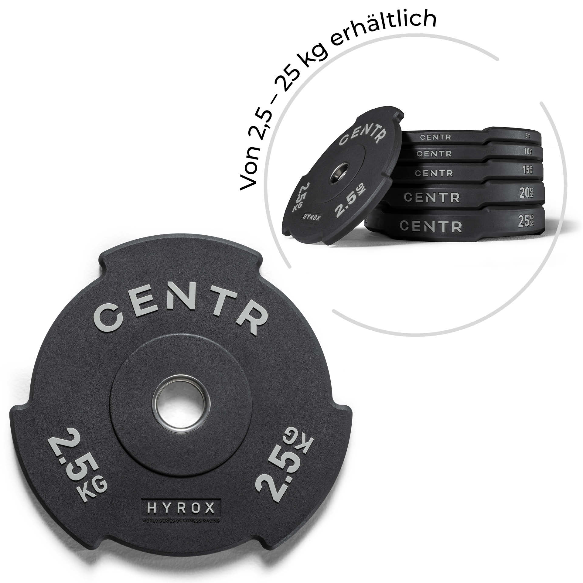 CENTR x HYROX Competition Edge Bumper Plate
