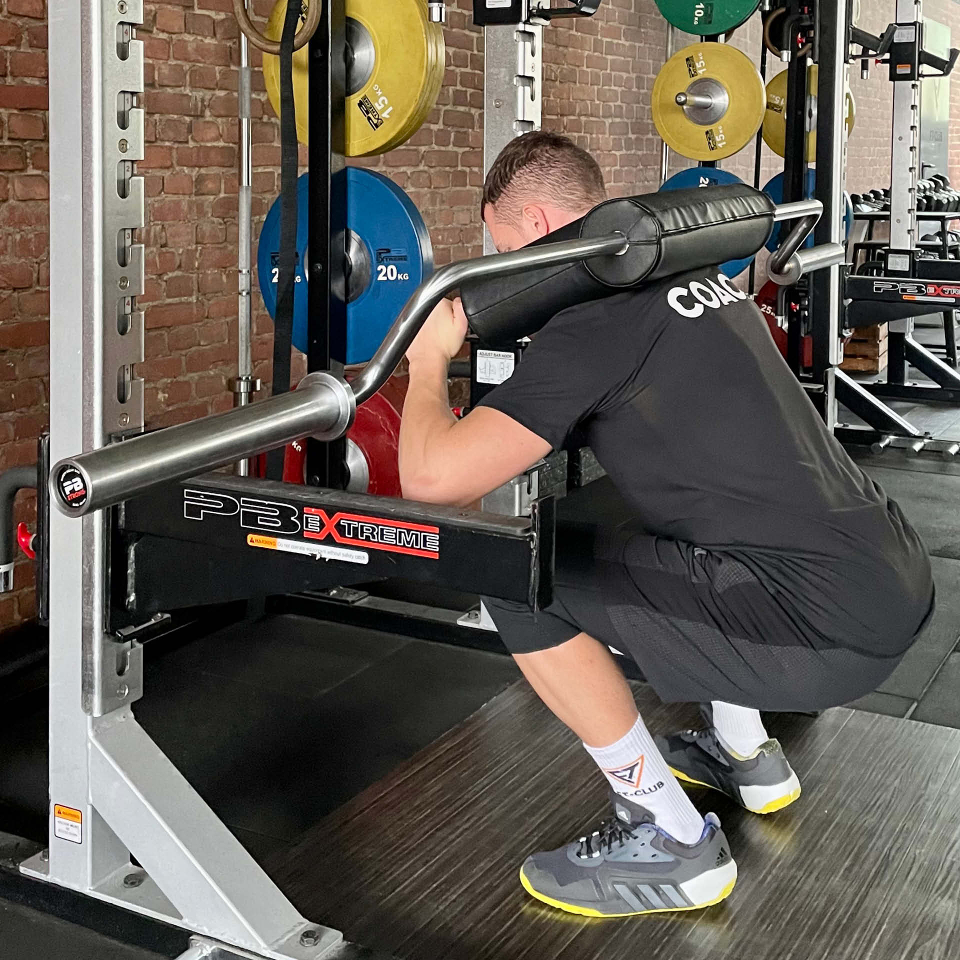 Safety Squat Bar Weight View PB Strong Safety Squat Bar From