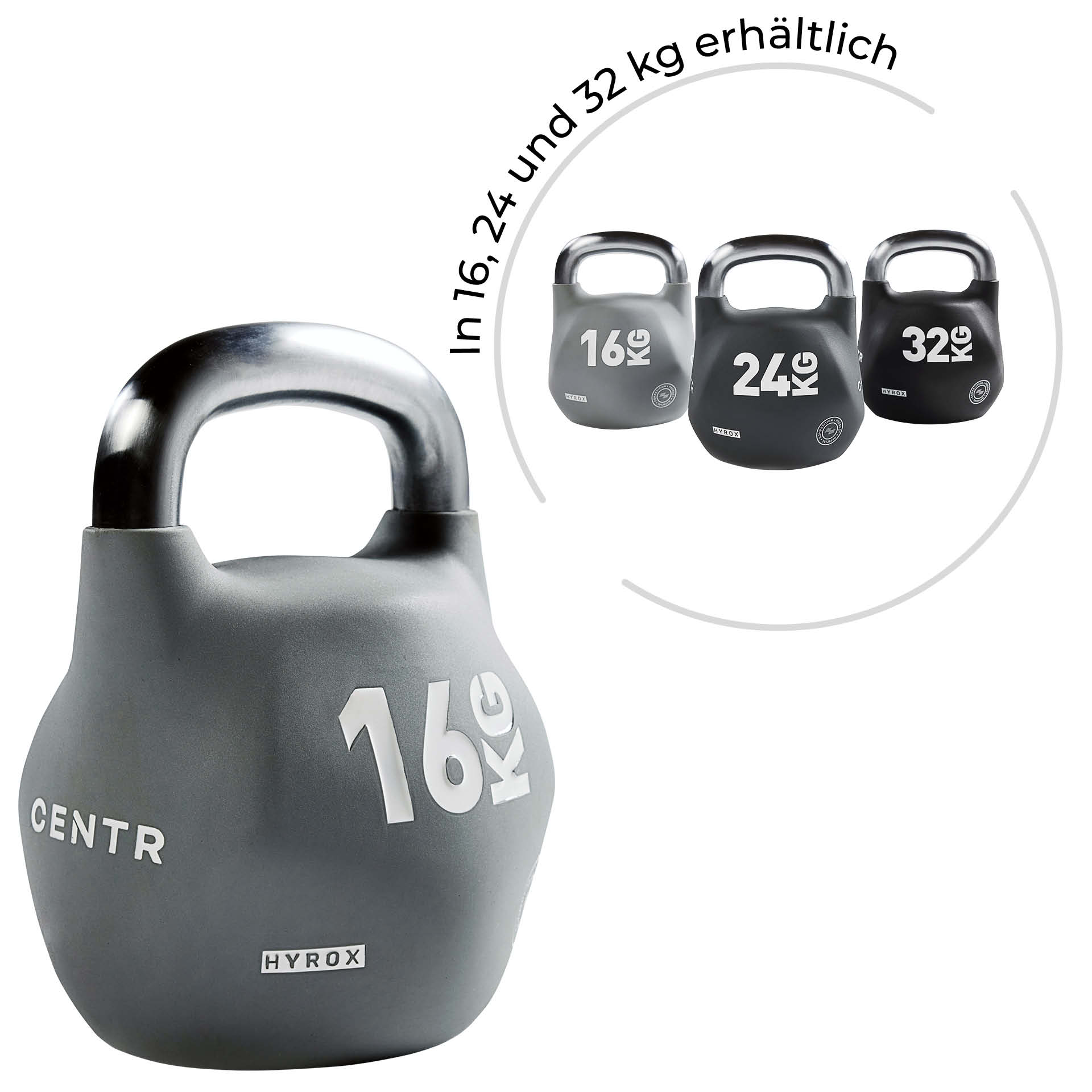 CENTR x HYROX Competition Octo Kettlebell 