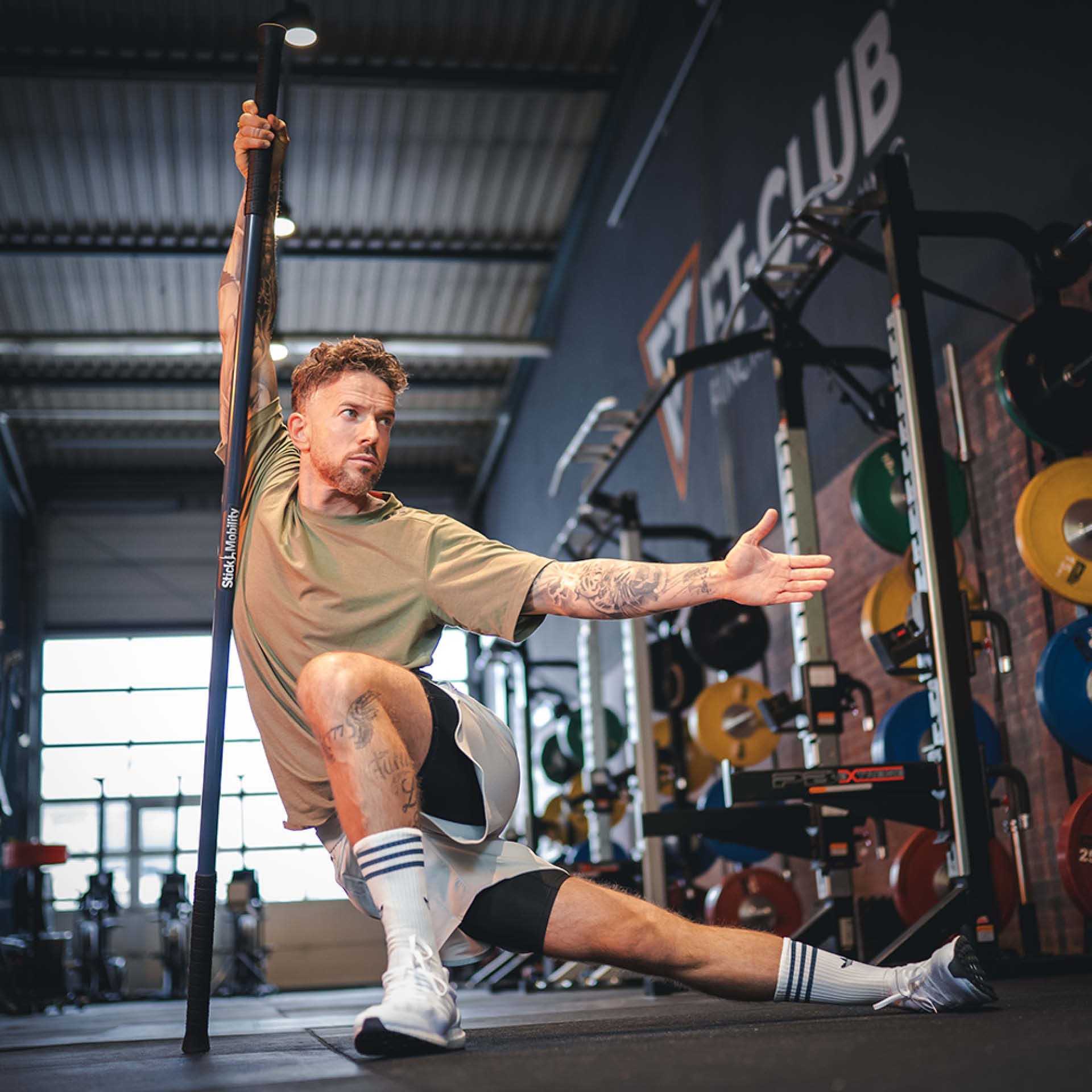 Mobility Stick - 180 cm Graphit Mobility Stick - 180 cm Graphit