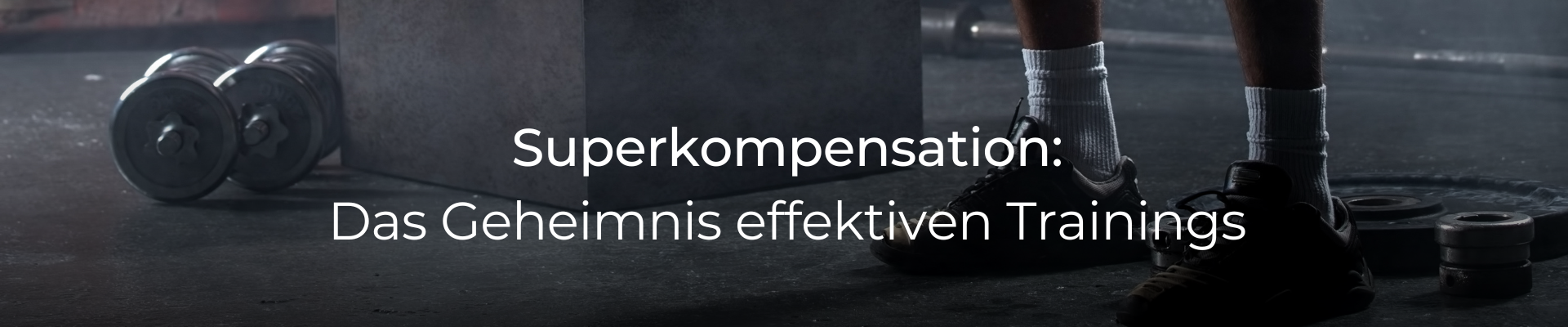 Blog Cover Bild Superkompensation (1920 × 400 px)