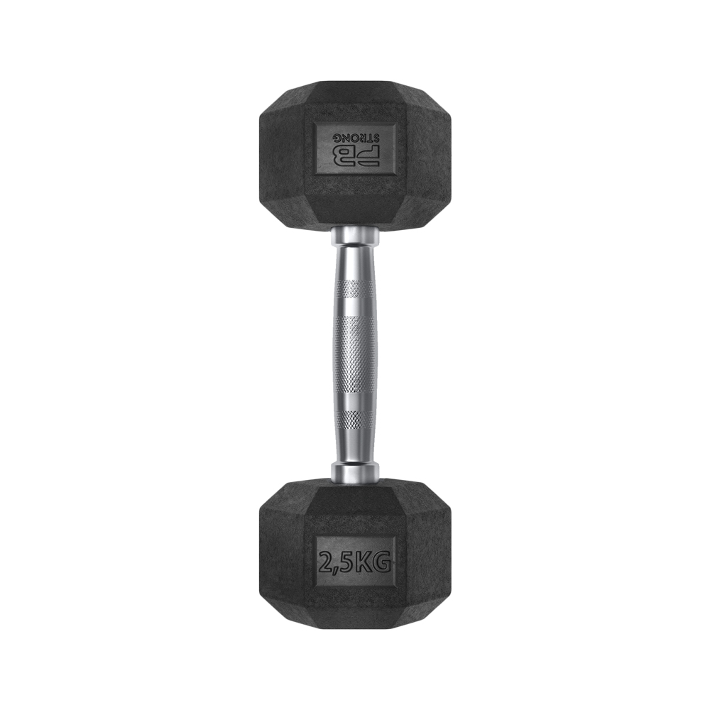 PB Strong Hexhantel (Stk) 2,5 kg PB Strong Hexhantel (Stk) 2,5 kg