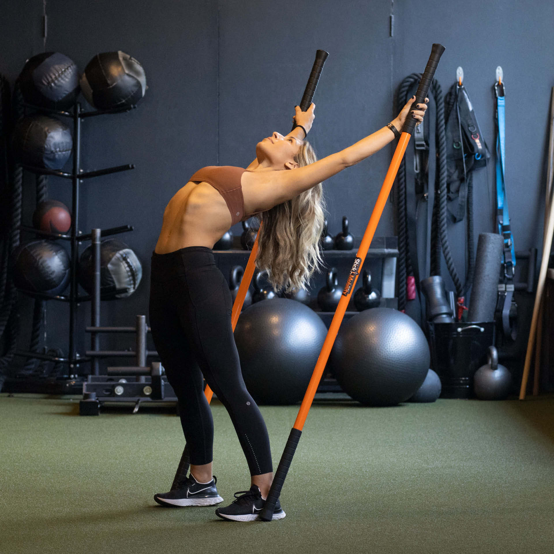 Mobility Stick - 213 cm Standard Orange Mobility Stick - 213 cm Standard Orange