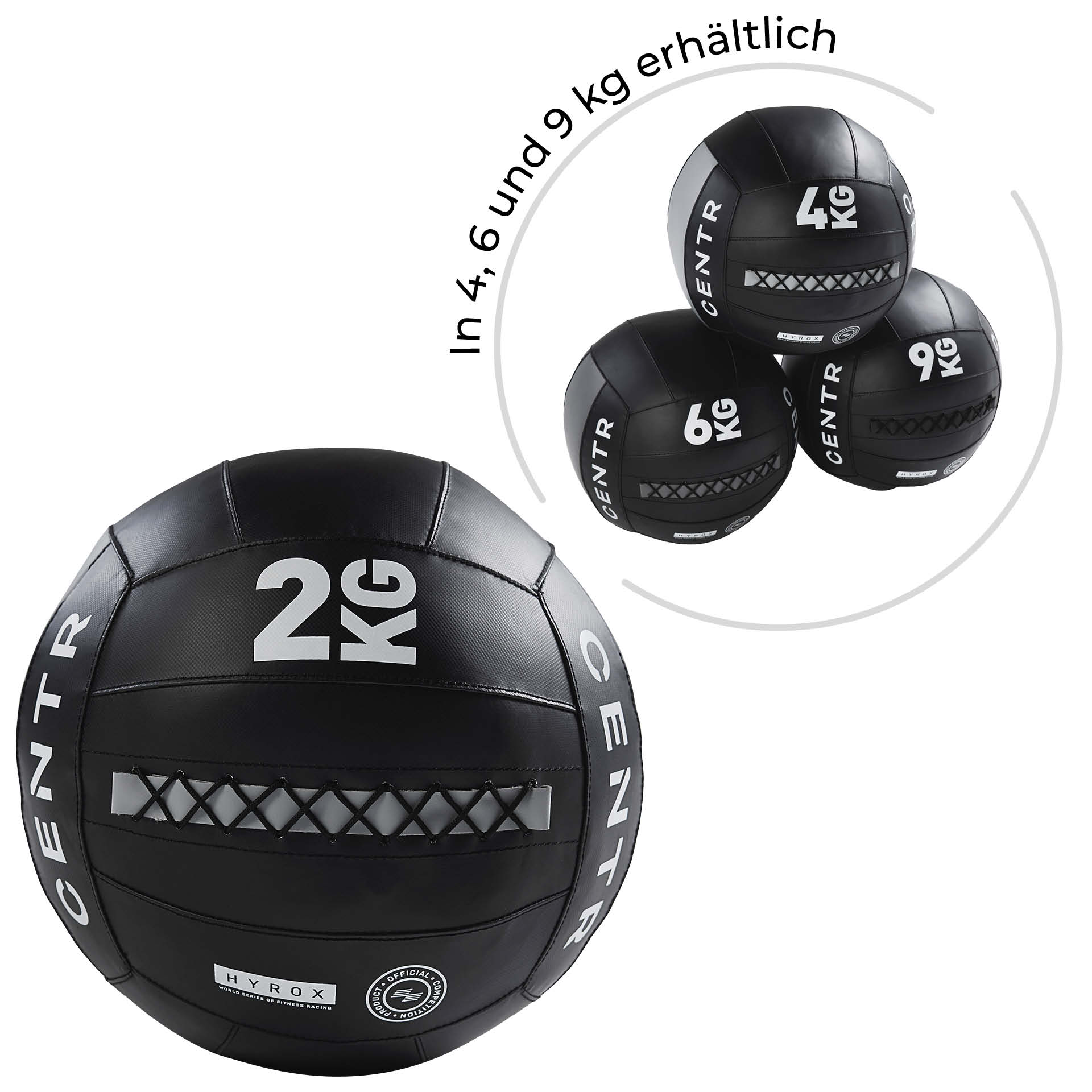 CENTR x HYROX Competition Wall Ball - 2 kg