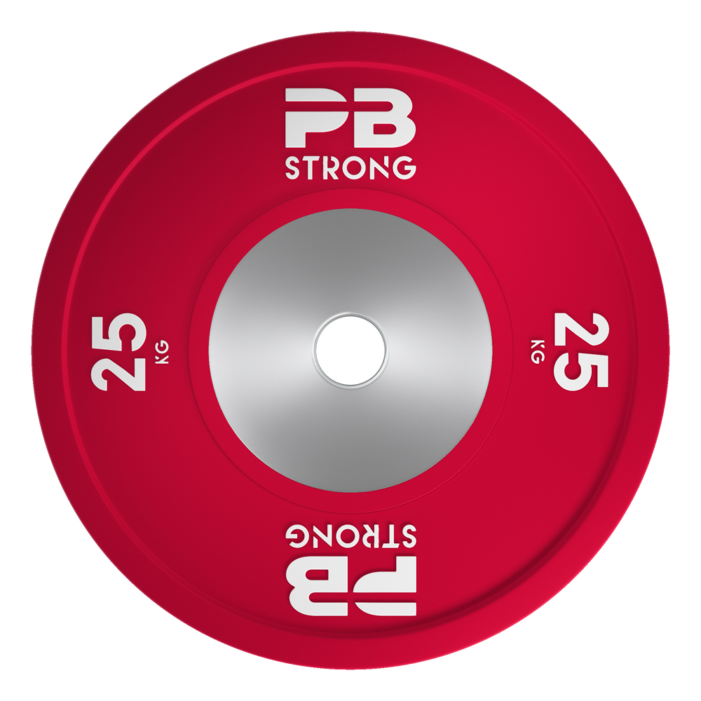 PB Strong Wettkampf Hantelscheibe (Stk) Rot 25 kg PB Strong Wettkampf Hantelscheibe (Stk) Rot 25 kg