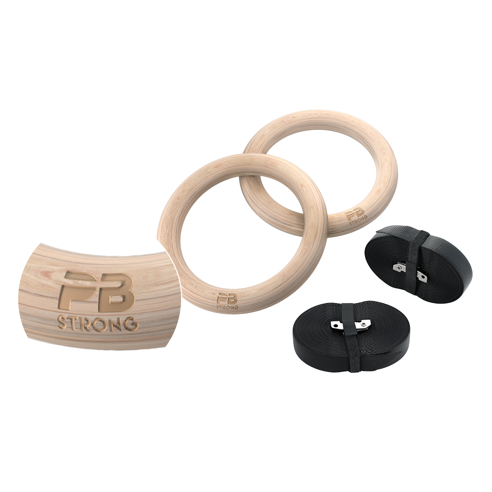 PB Strong Turnringe Holz (Paar) PB Strong Turnringe Holz (Paar)