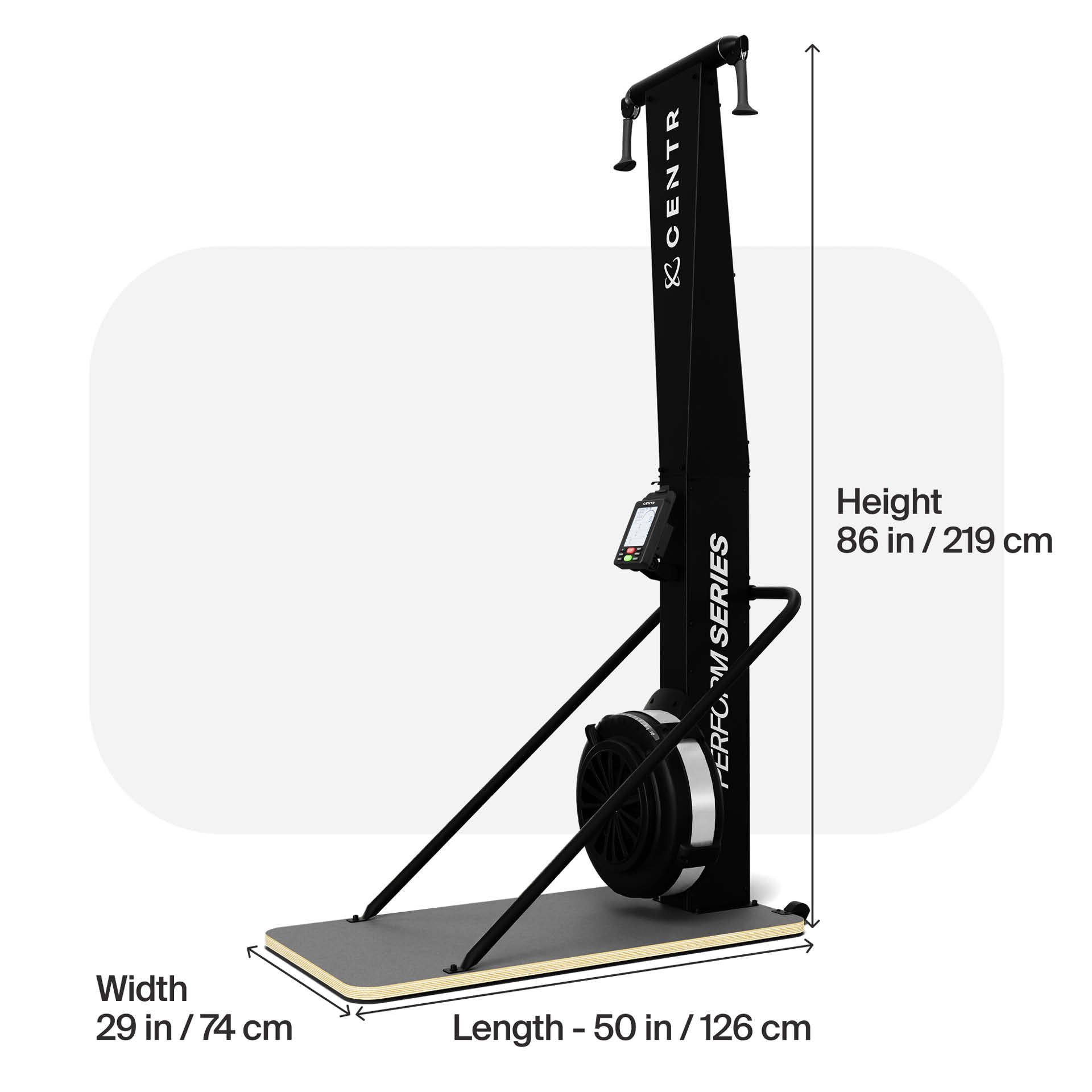 Centr x HYROX Perform Series Ski Erg with Base