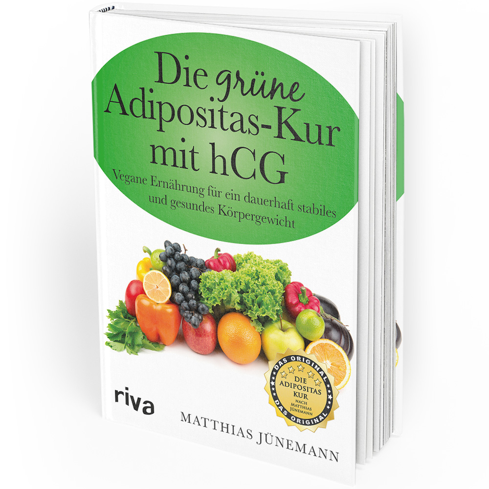 Die grüne Adipositas-Kur mit hCG (Buch) Die grüne Adipositas-Kur mit hCG (Buch)