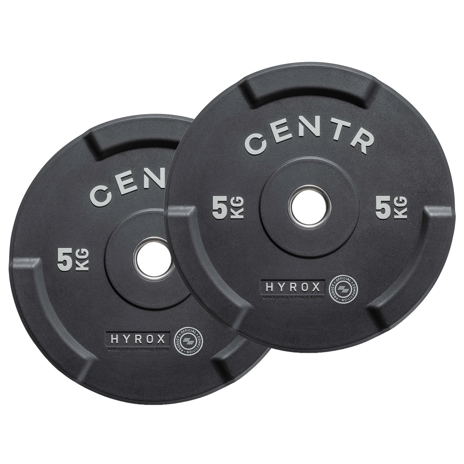CENTR x HYROX Competition Edge Bumper Plate (Paar) 5kg