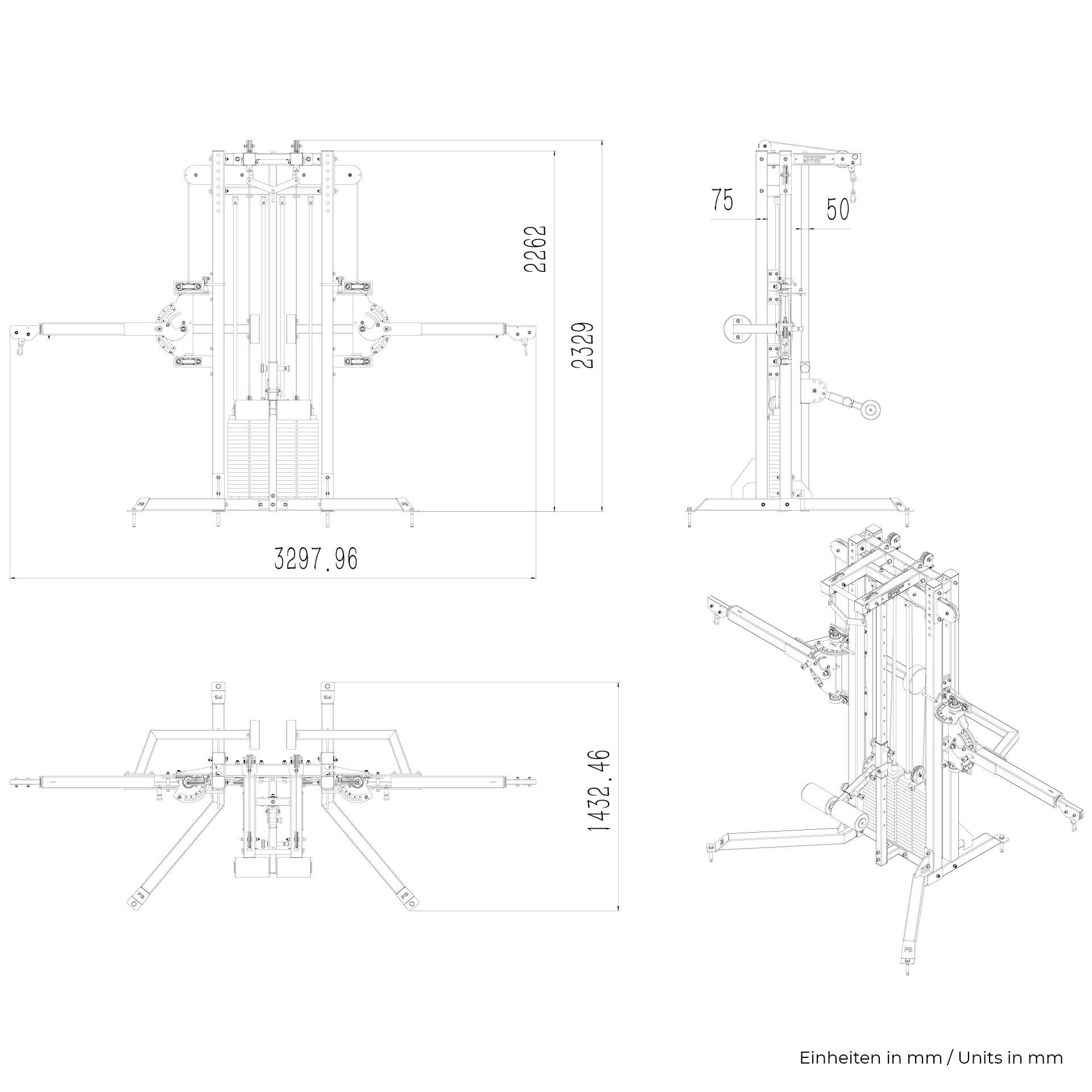 Perform Better cable pulley training station Elite Perform Better cable pulley training station Elite