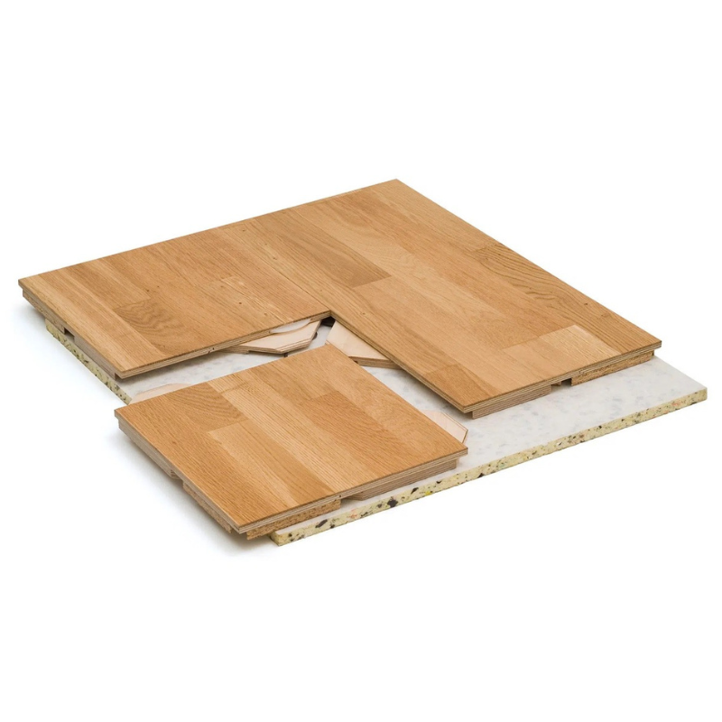 Mobile sports parquet flooring real wood - oak Mobile sports parquet flooring real wood - oak