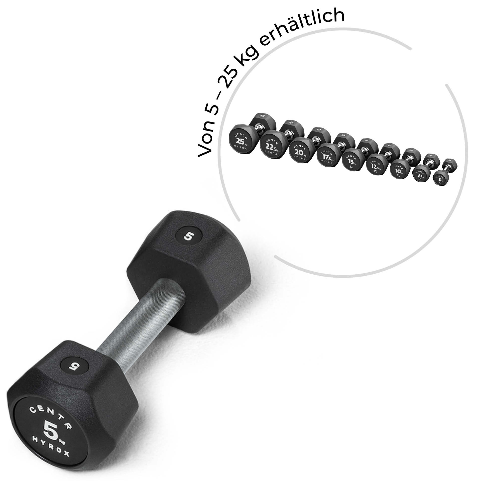CENTR x HYROX Dumbbell Urethane CENTR x HYROX Dumbbell Urethane