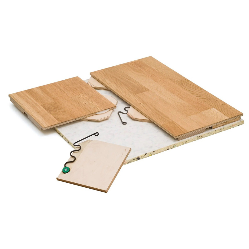 Mobiler Sport Parkett Boden Echtholz - Eiche Mobiler Sport Parkett Boden Echtholz - Eiche