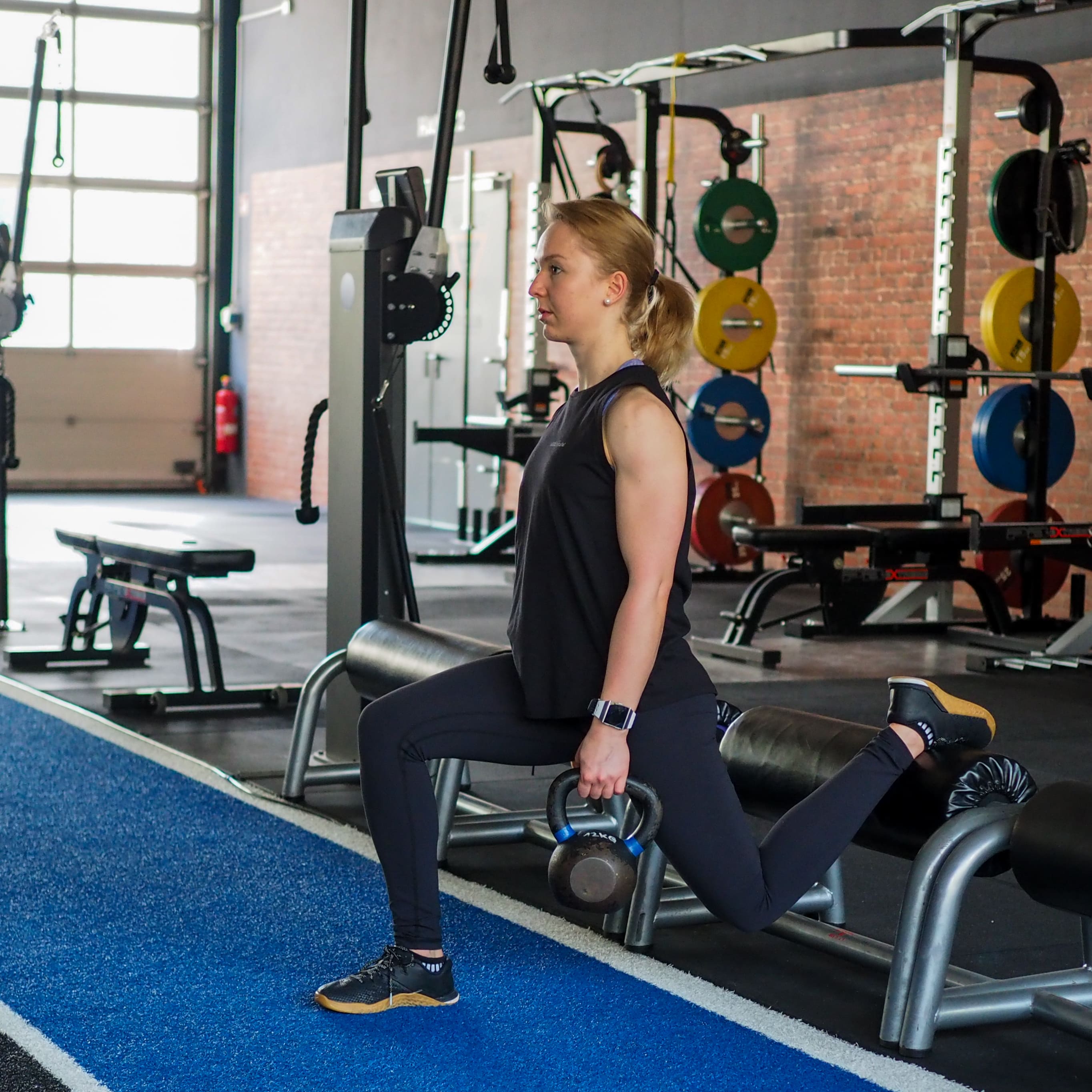 PB Black Kettlebell - 12kg PB Black Kettlebell - 12kg