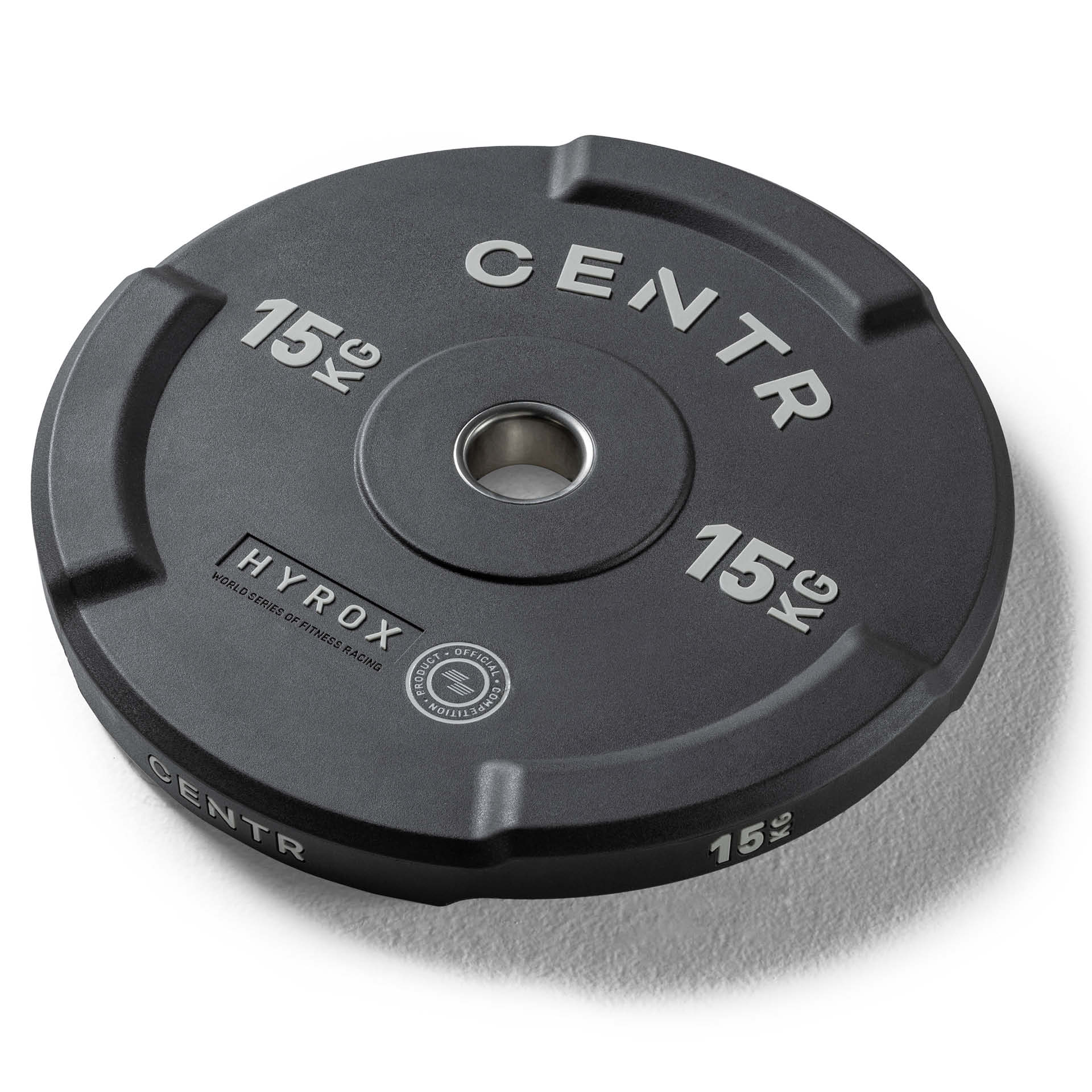 CENTR x HYROX Competition Edge Bumper Plate (Stk) 15KG