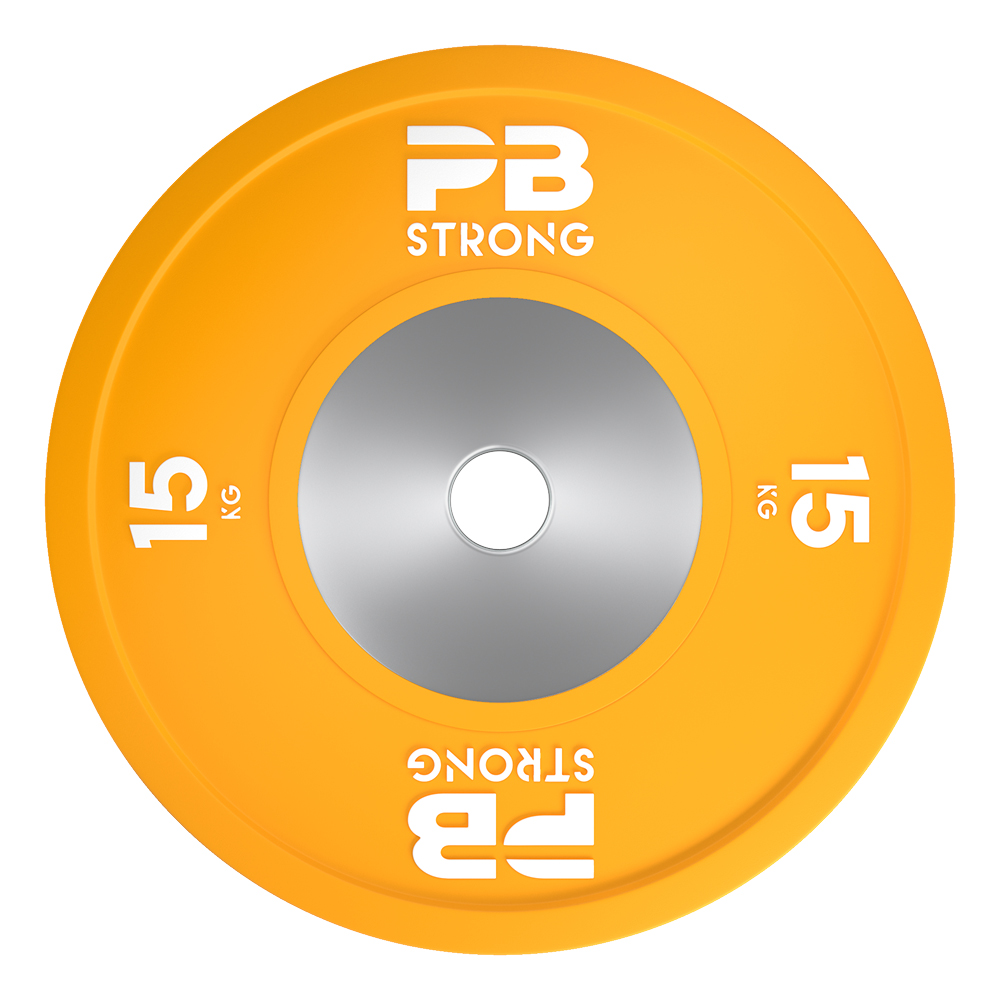 PB Strong Wettkampf Hantelscheibe (Stk) Gelb 15kg PB Strong Wettkampf Hantelscheibe (Stk) Gelb 15kg