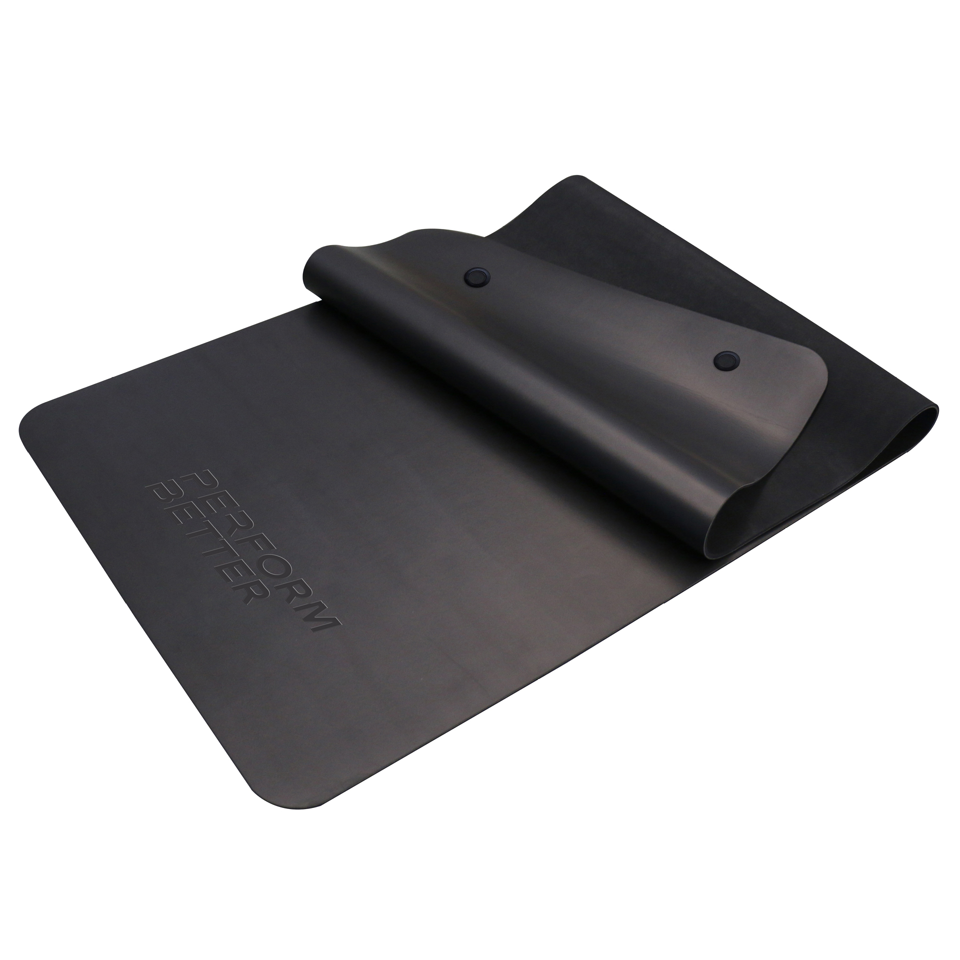 Perform Better Fitnessmatte 1,8m Schwarz mit Ösen Perform Better Fitnessmatte 1,8m Schwarz mit Ösen