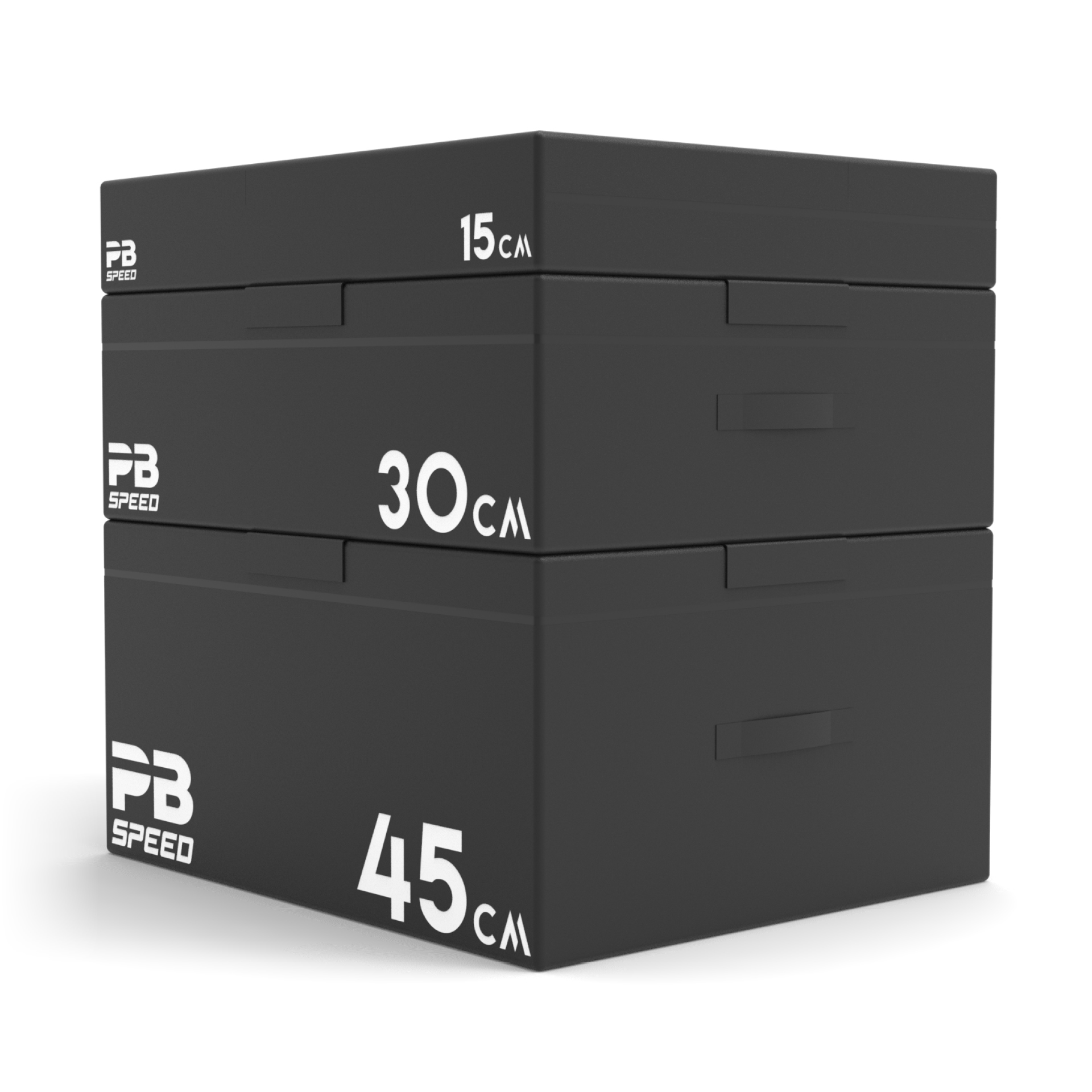 PB Speed Soft Plyo Box schwarz - 15, 30 und 45 cm (Set) PB Speed Soft Plyo Box schwarz - 15, 30 und 45 cm (Set)