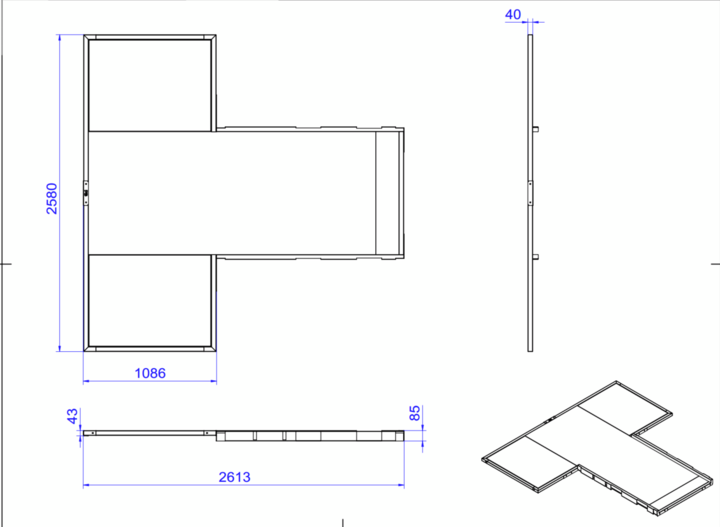 Perform Better Halfrack Platform wood (Accessory)