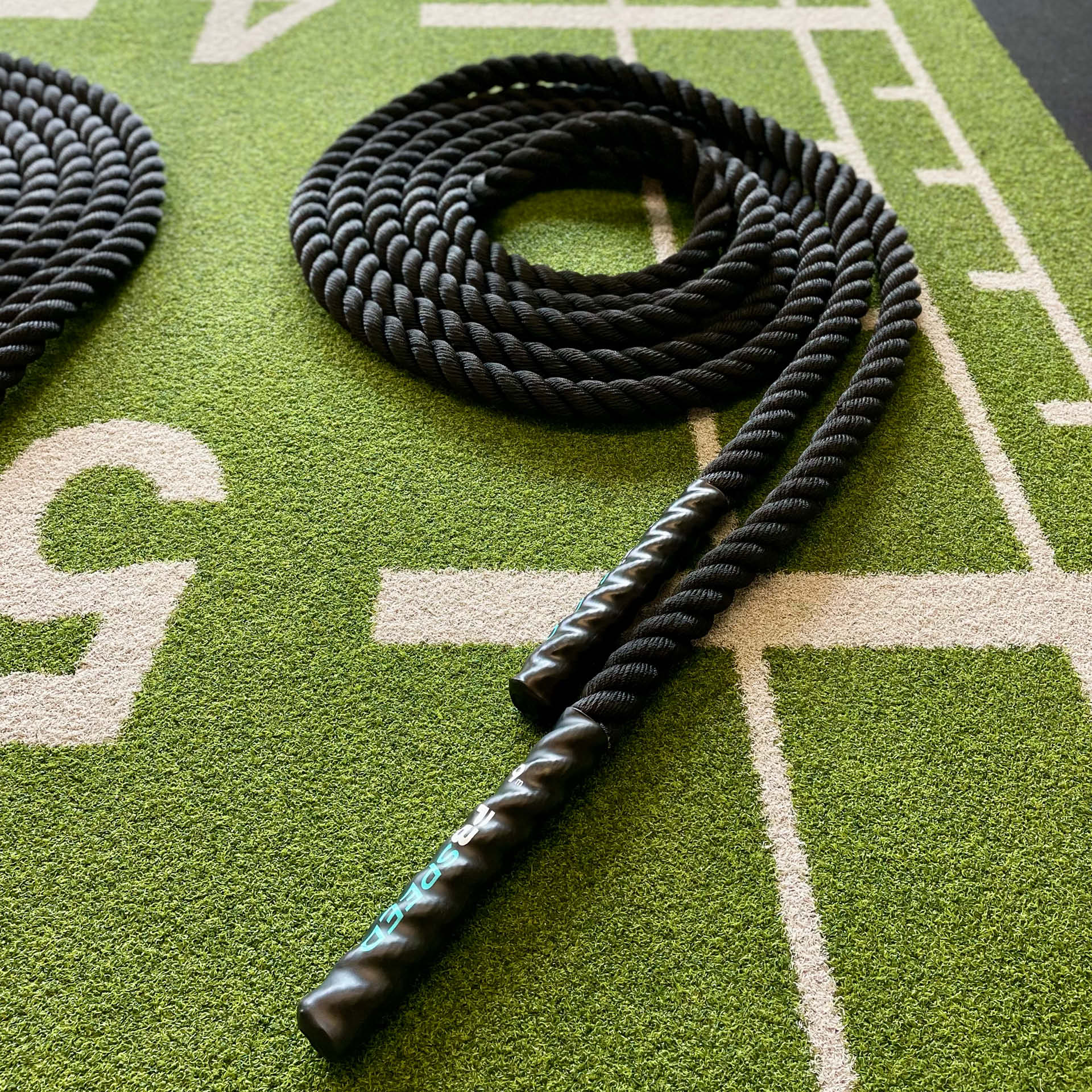 PB Speed Training Rope 9 m x 38 mm Schwarz