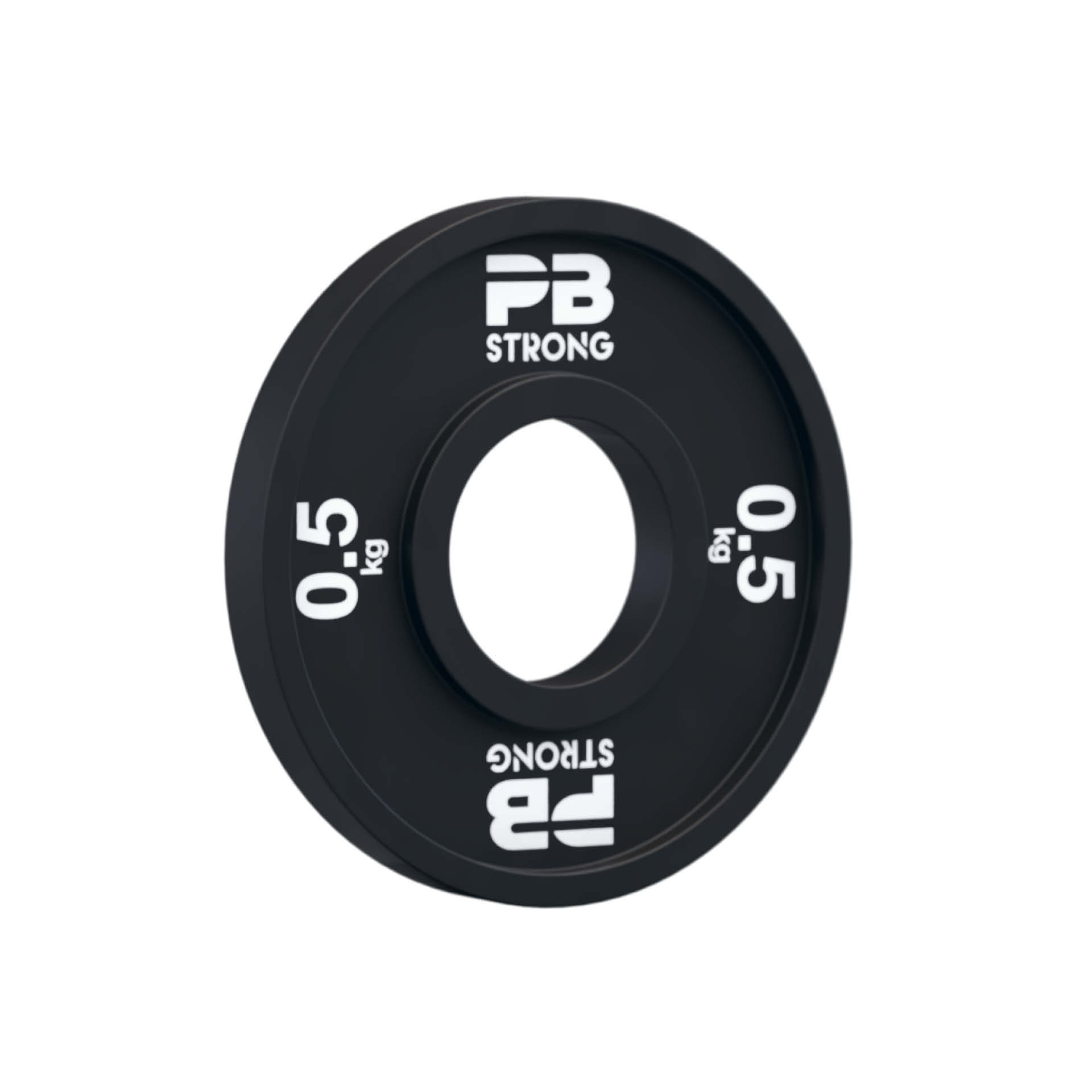 PB Strong weight plate rubber black technical plate (pcs)