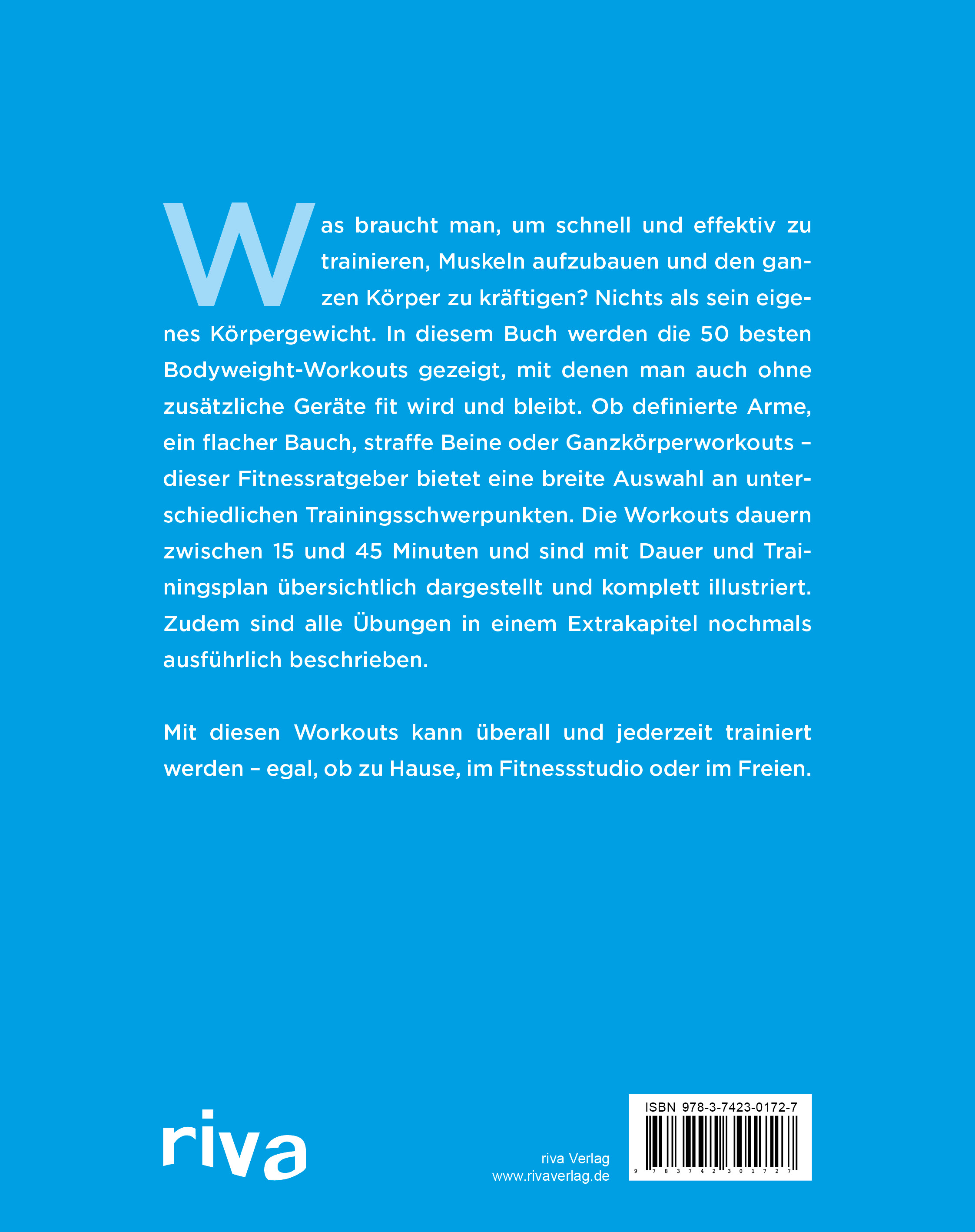 50 Workouts – Bodyweight-Training ohne Geräte (Buch) 50 Workouts – Bodyweight-Training ohne Geräte (Buch)