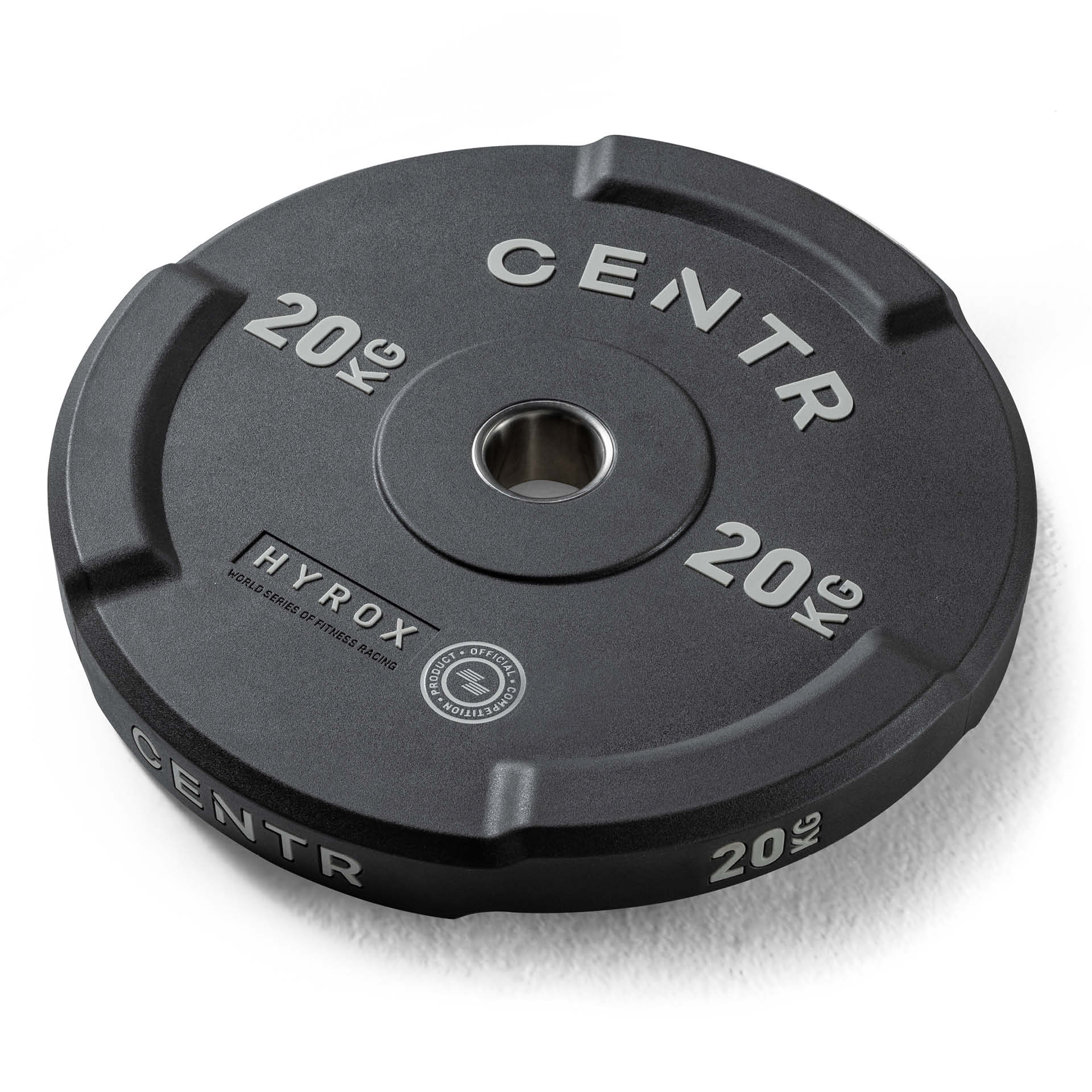 CENTR x HYROX Competition Edge Bumper Plate (Stk) 20KG