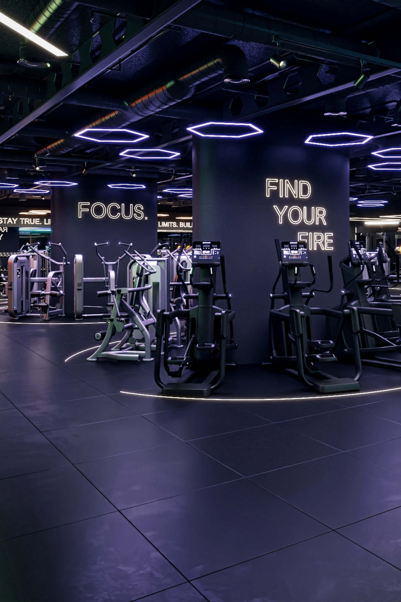 SHUA Performance Gym für intensives Ganzkörpertraining.