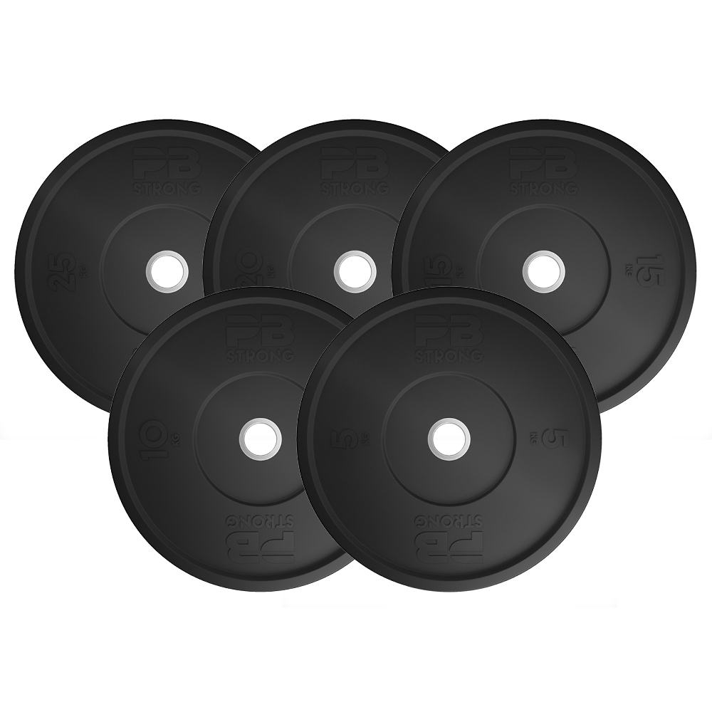 PB Strong Weight Plate Rubber Black (pcs) PB Strong Weight Plate Rubber Black (pcs)
