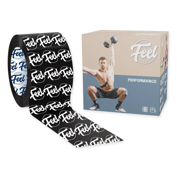 Feel Performance Tape 5cm x 5m Logo Schwarz