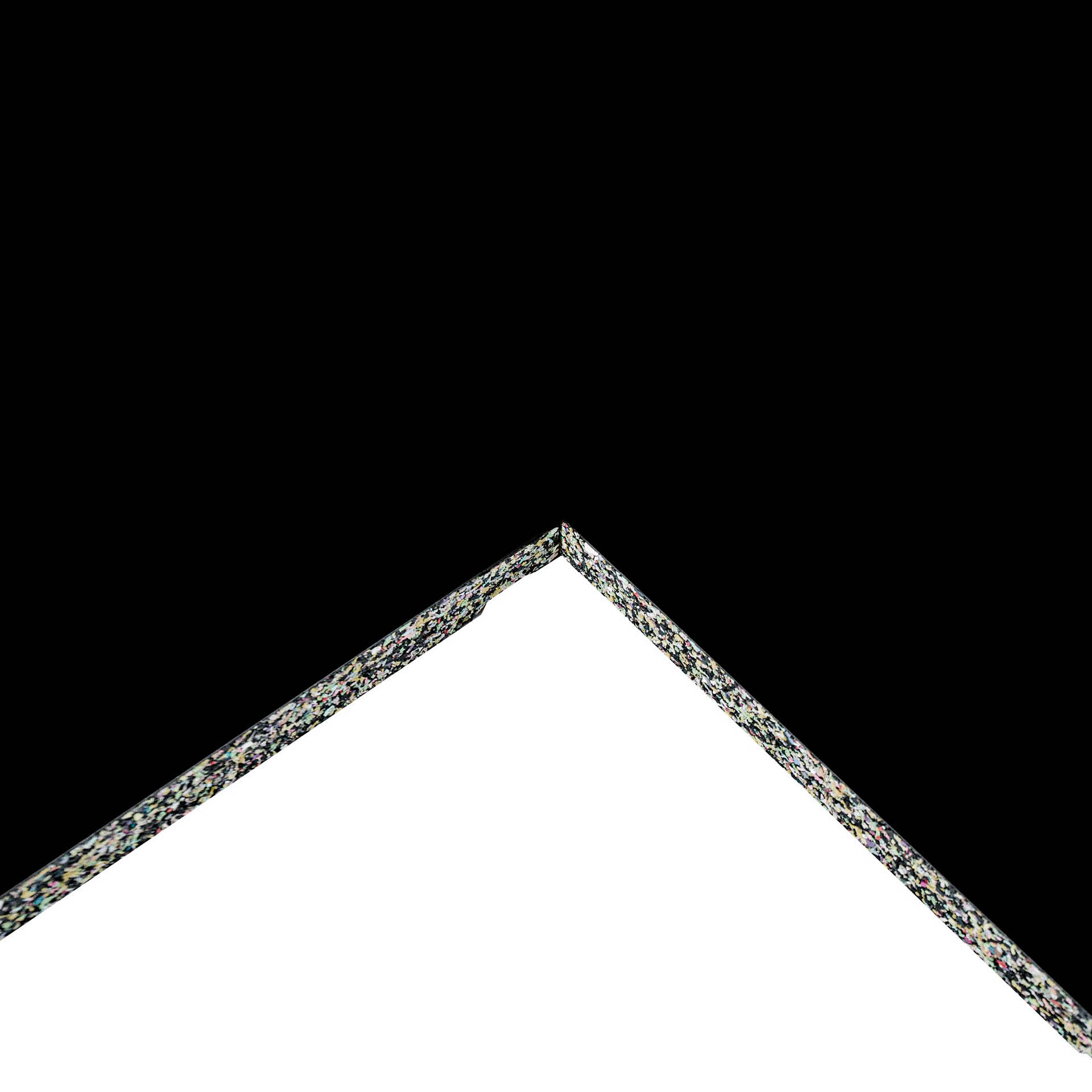 R+T Connect Gummi Matte 1x1m / 20mm (SCHWARZ)