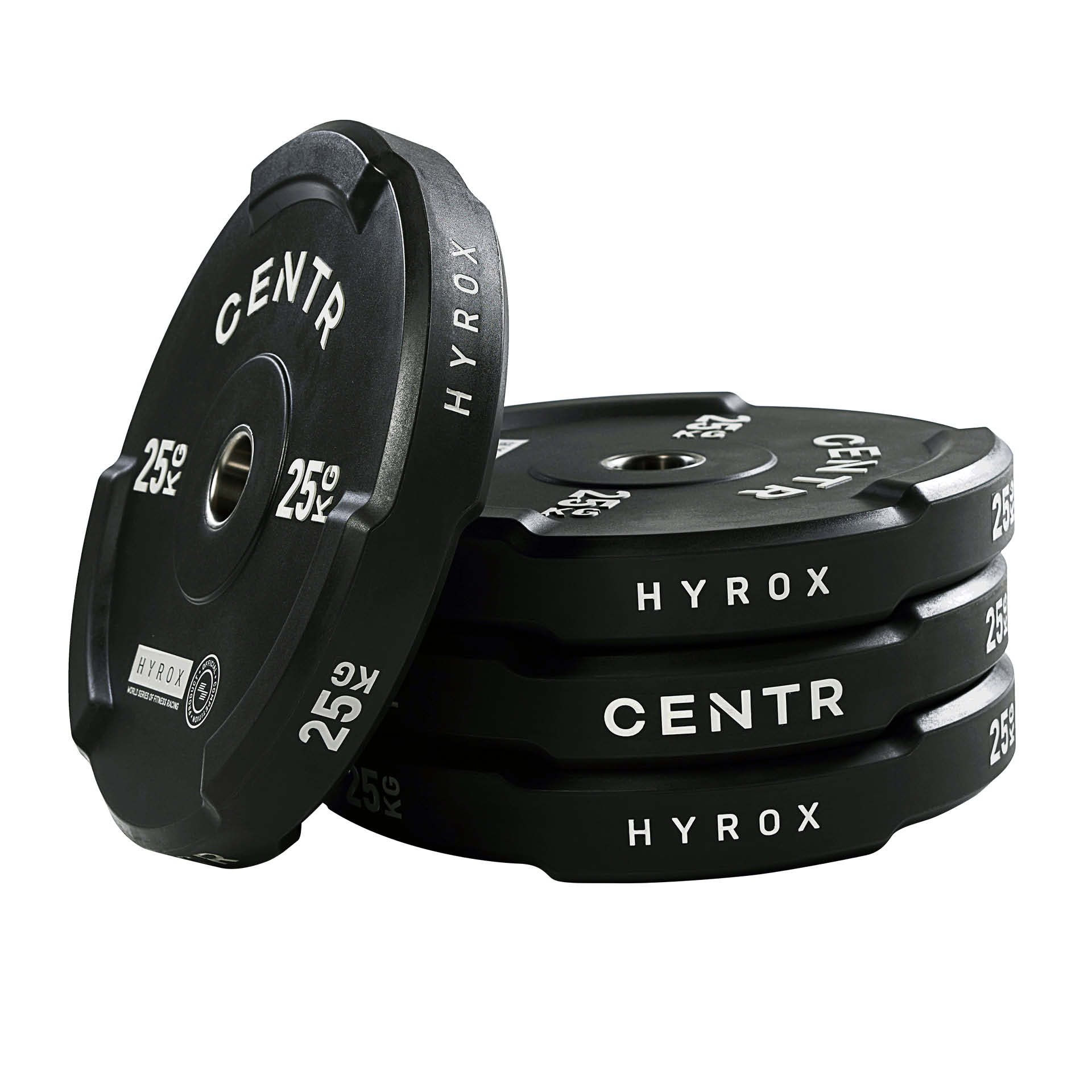 CENTR x HYROX Competition Interlocking Bumper Plate - 25 kg CENTR x HYROX Competition Interlocking Bumper Plate - 25 kg