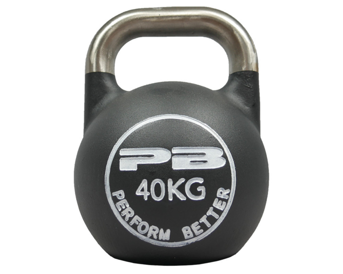PB Competition Kettlebells - Schwarz/Weiß 40kg