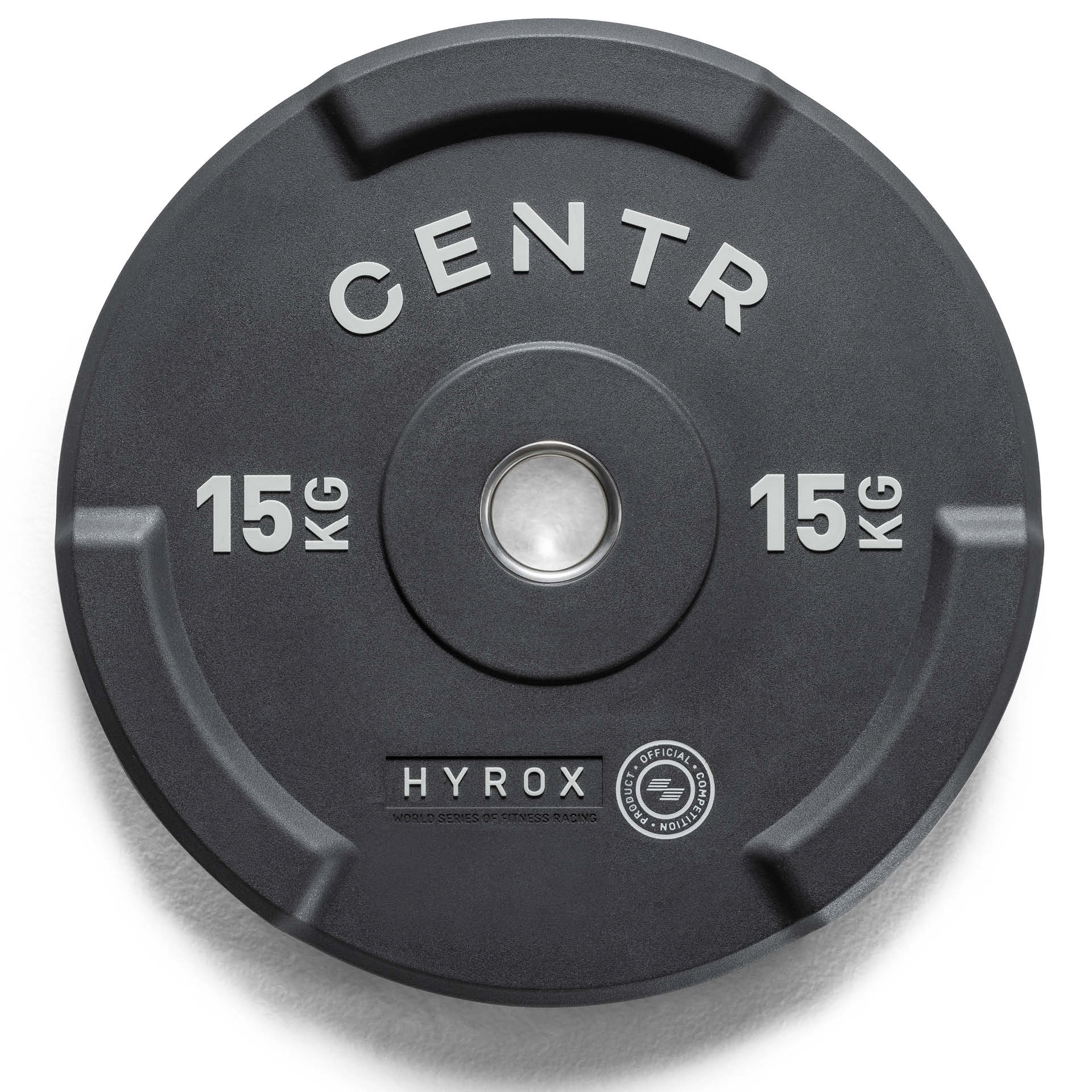 CENTR x HYROX Competition Edge Bumper Plate (Stk) 15KG