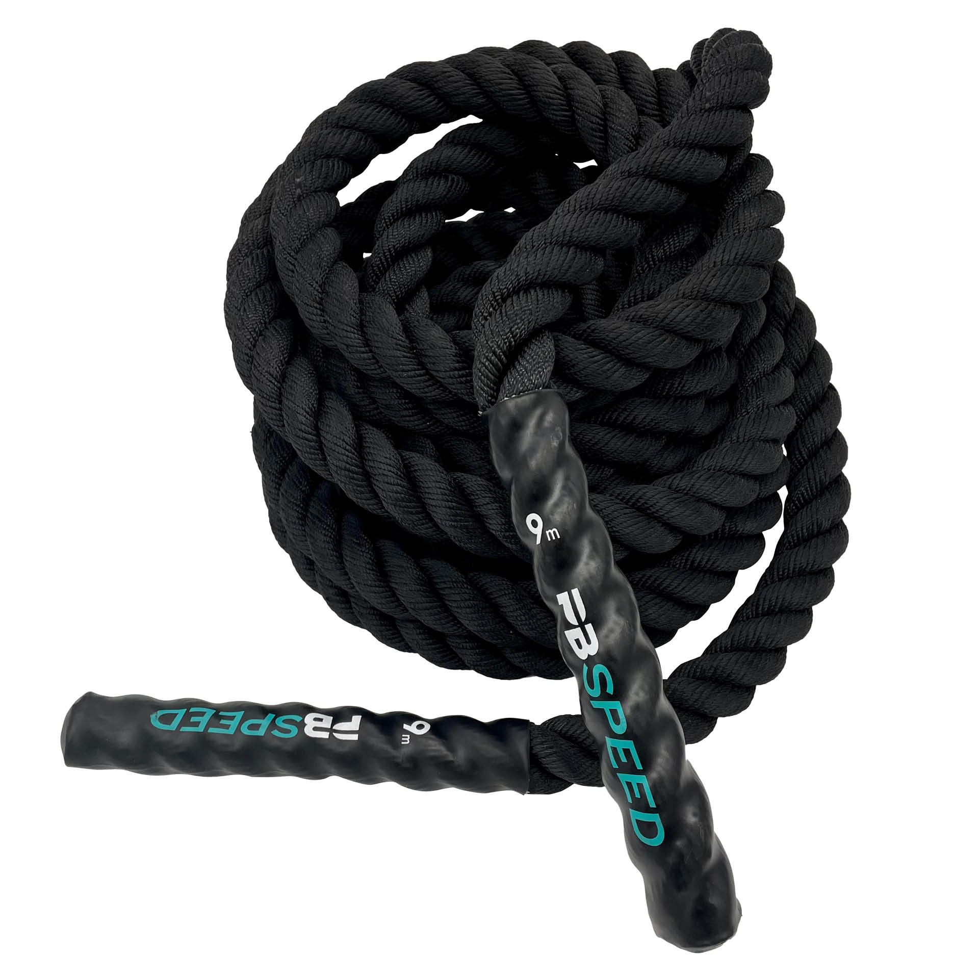 PB Speed Training Rope Battle Rope 9 m x 38 mm Schwarz PB Speed Training Rope Battle Rope 9 m x 38 mm Schwarz