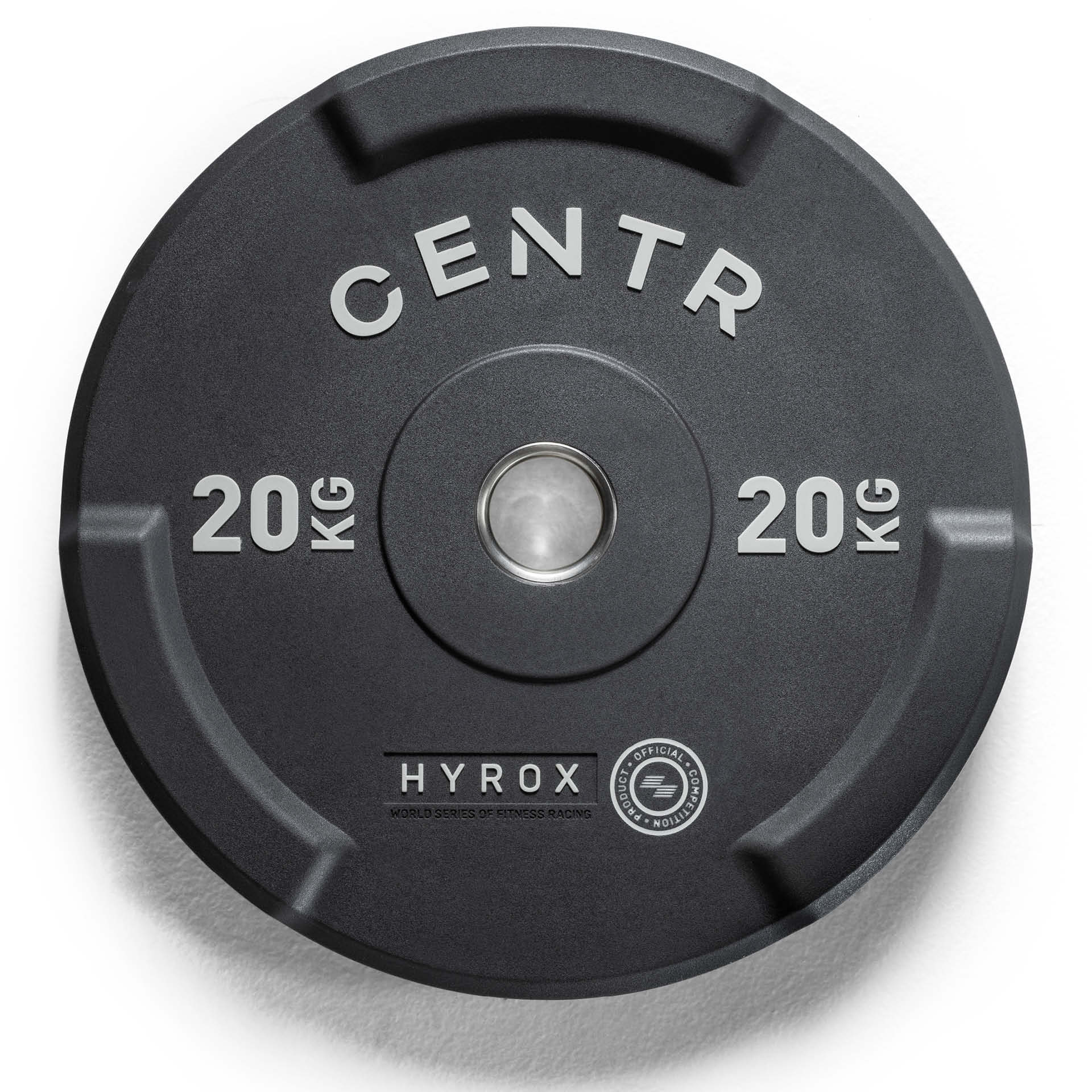 CENTR x HYROX Competition Edge Bumper Plate (Stk) 20KG