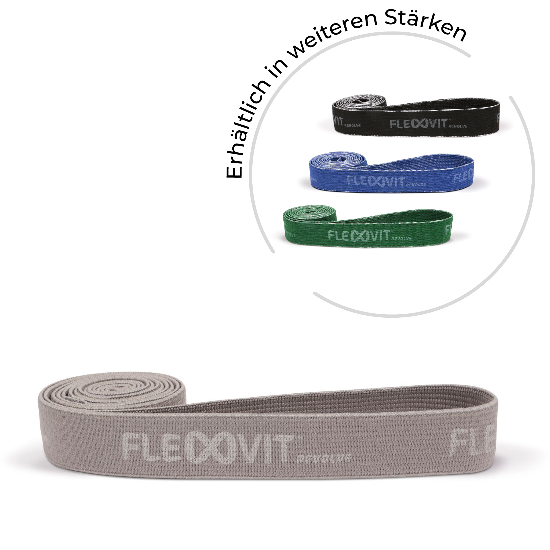 FLEXVIT Revolve Band - basic hellgrau FLEXVIT Revolve Band - basic hellgrau