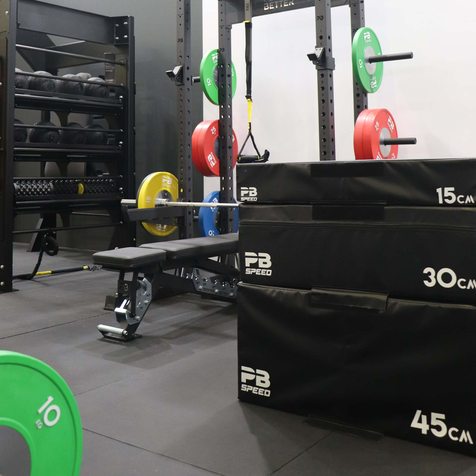 R+T Connect Gummi Matte 1x1m / 20mm (SCHWARZ)