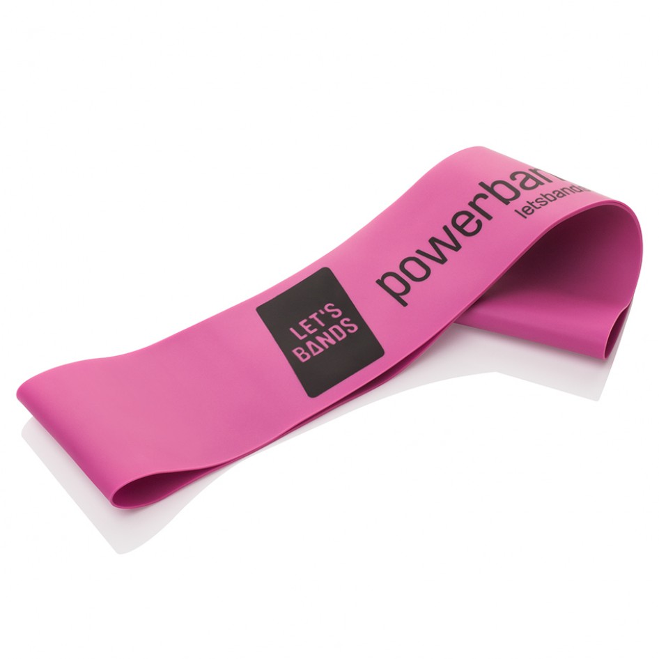 Let's Bands powerband Mini pink (mittel)