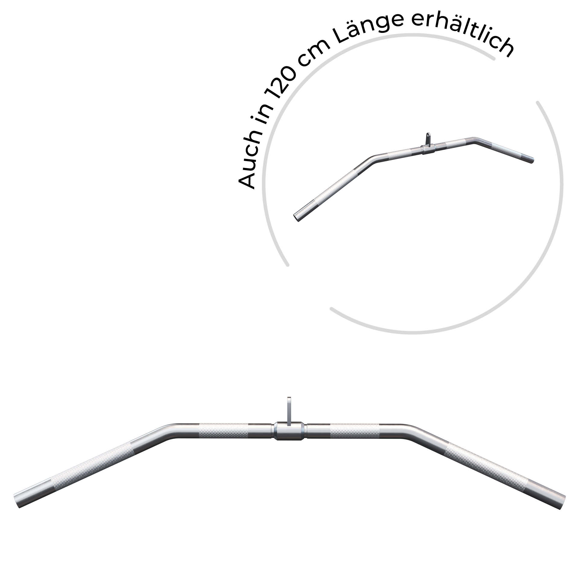 Perform Better Kabelzug Latzuggriff lang gebogen