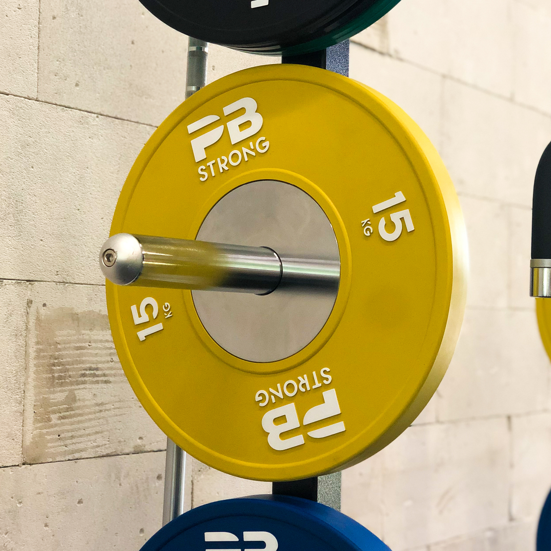 PB Strong Wettkampf Hantelscheibe (Stk) Gelb 15kg PB Strong Wettkampf Hantelscheibe (Stk) Gelb 15kg