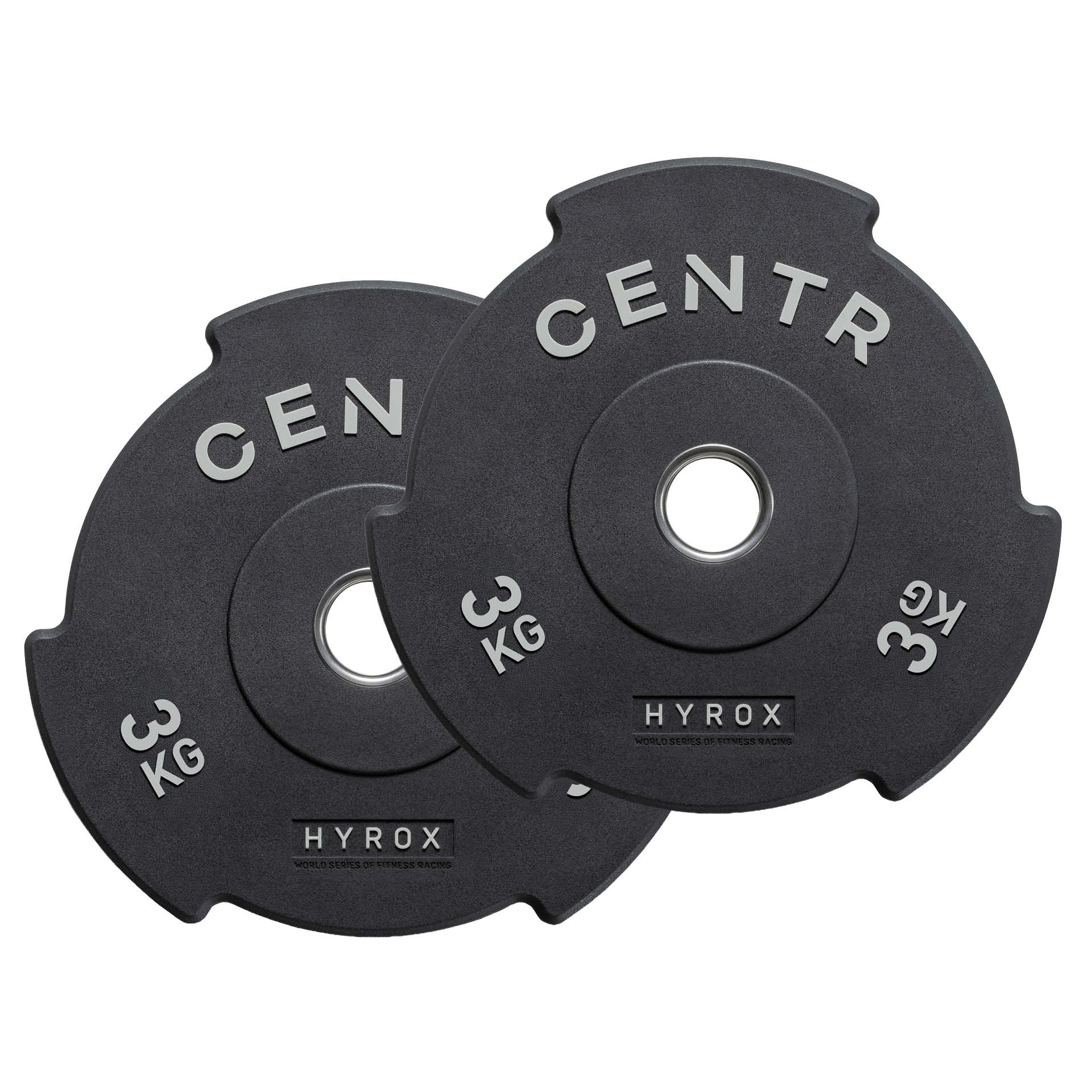 CENTR x HYROX Competition Top Plate 3 kg (Paar)