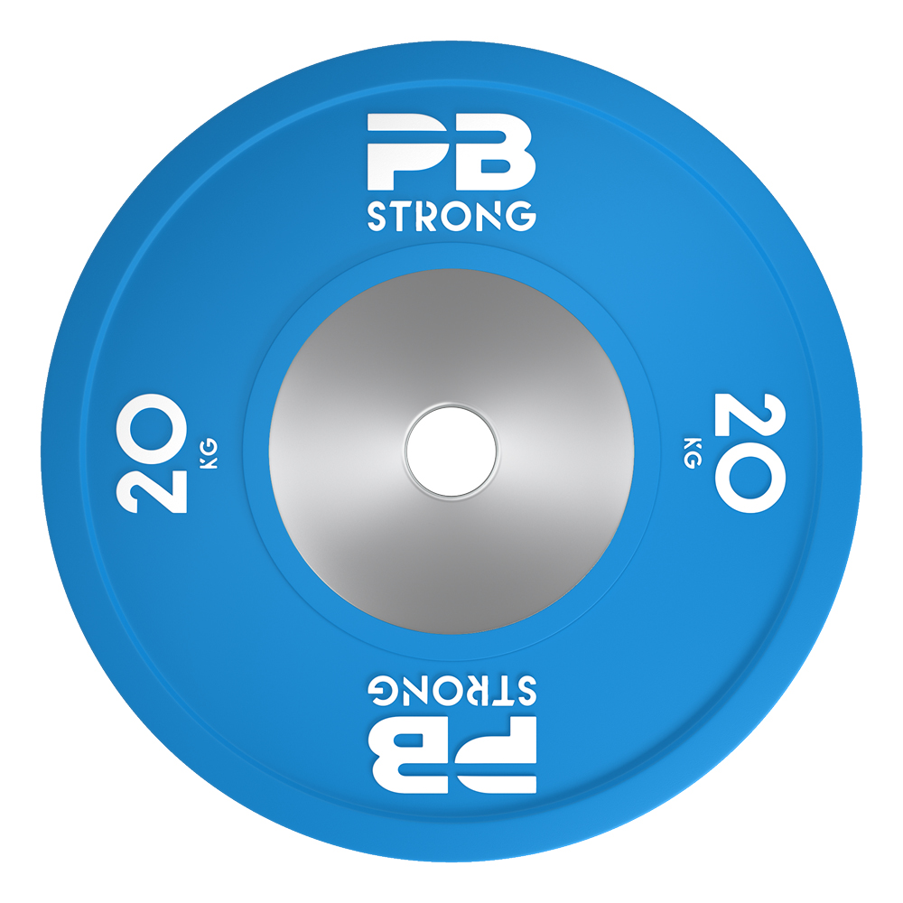 PB Strong Wettkampf Hantelscheibe (Stk) Blau 20 kg